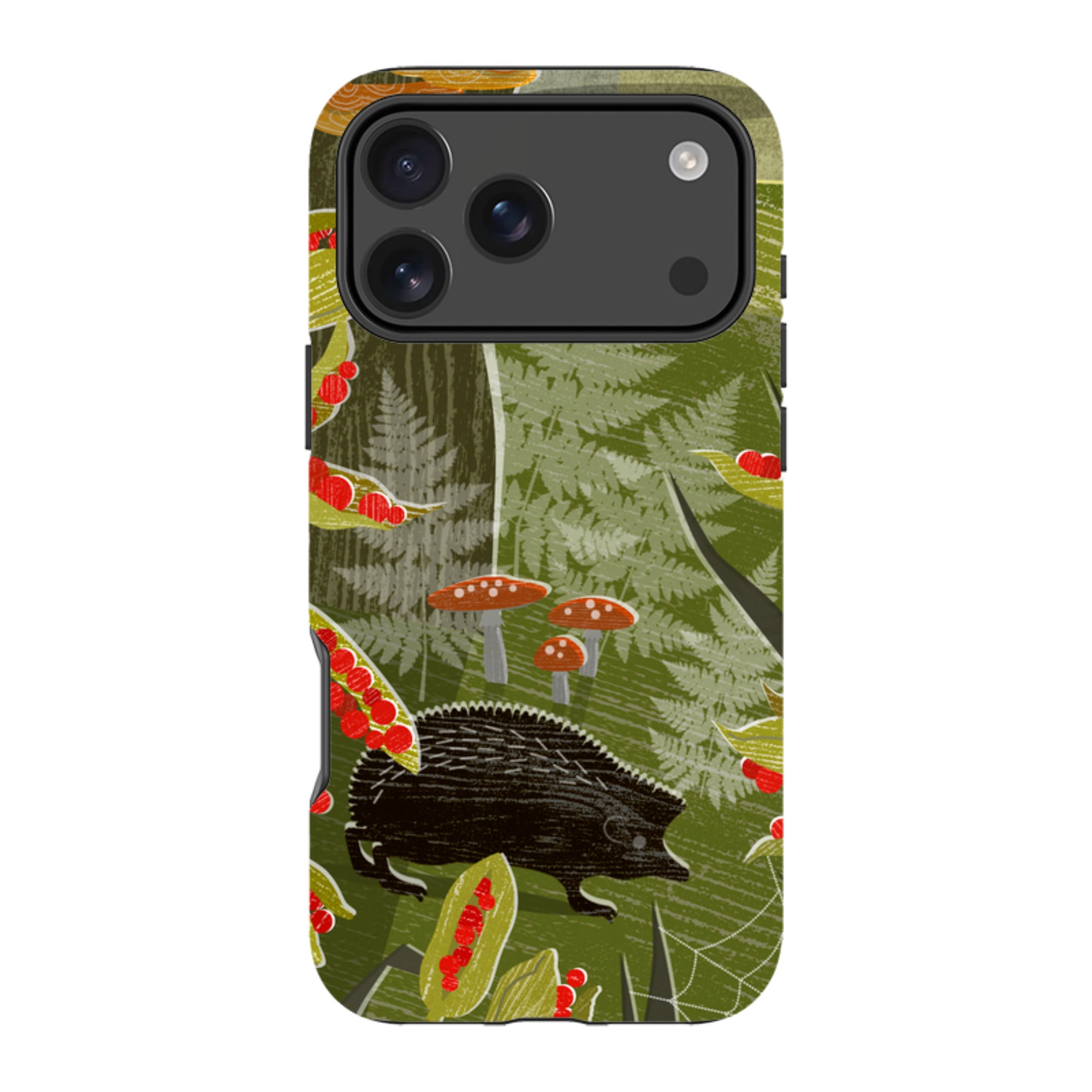iPhone Tough Case - October Hedgehog By Liane Payne