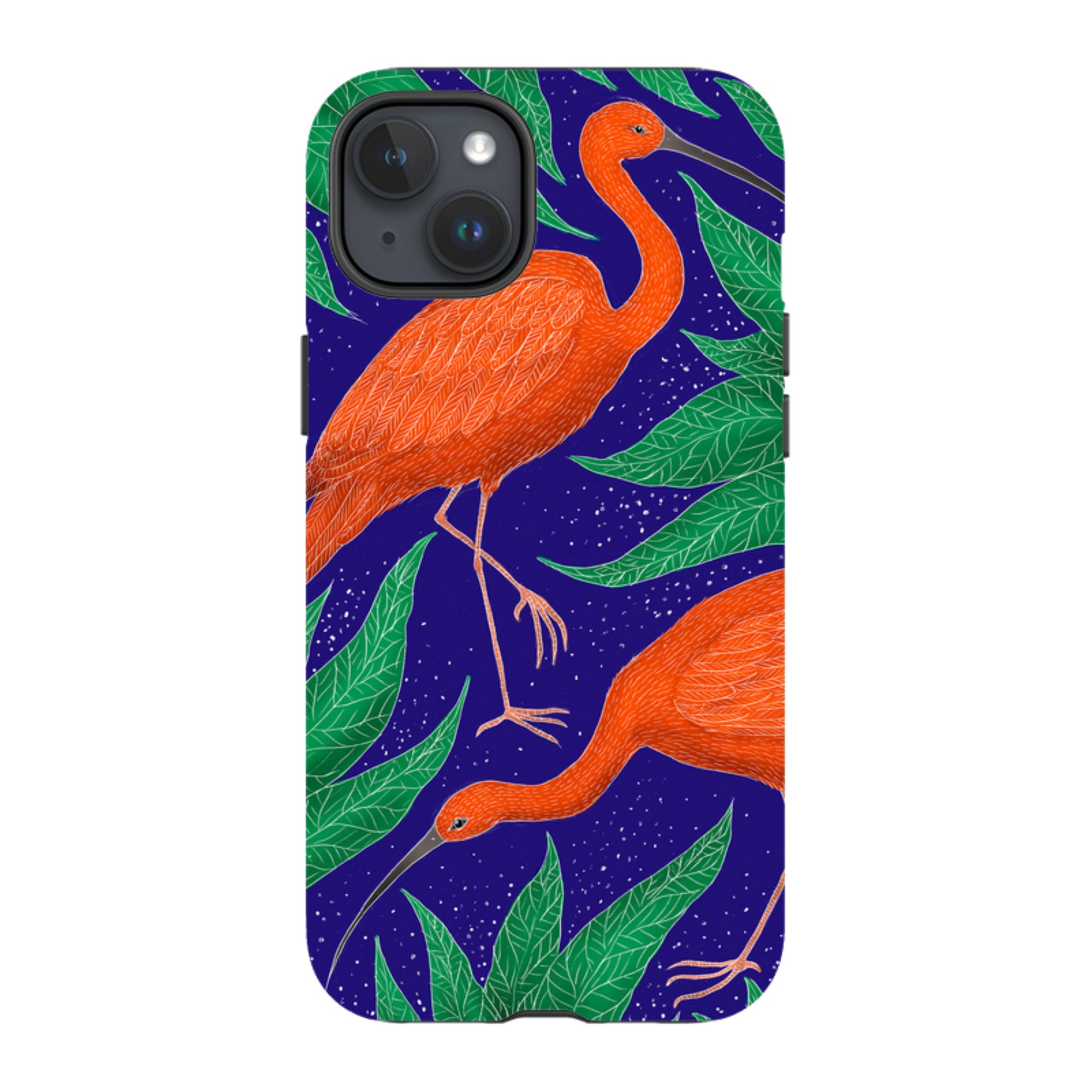 iPhone Tough Case - Scarlet Ibis By Catherine Rowe