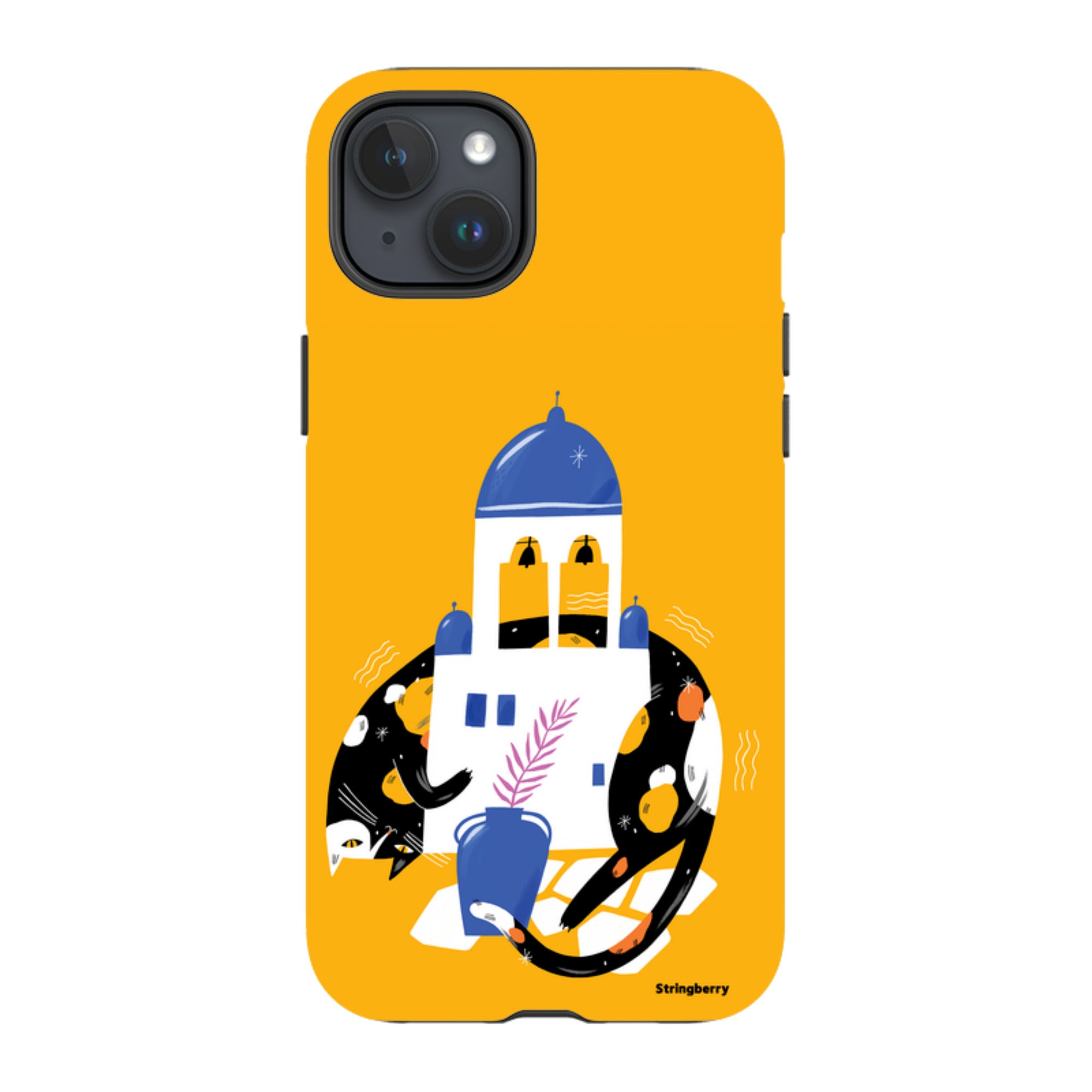 iPhone Tough Case - Calico By Madalina Andronic