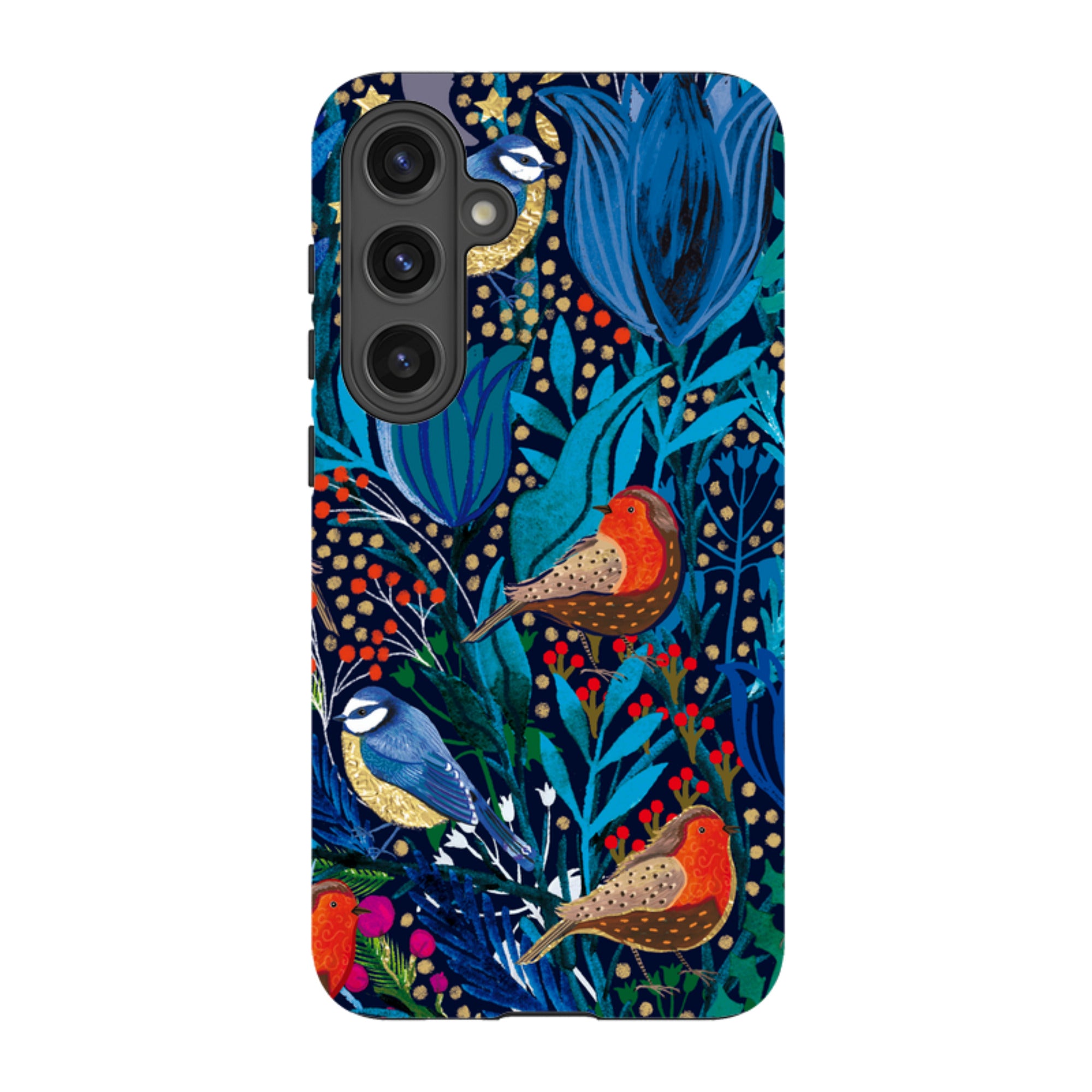 Samsung Tough Case - Xmas Robin IV By Emma Frances Grant