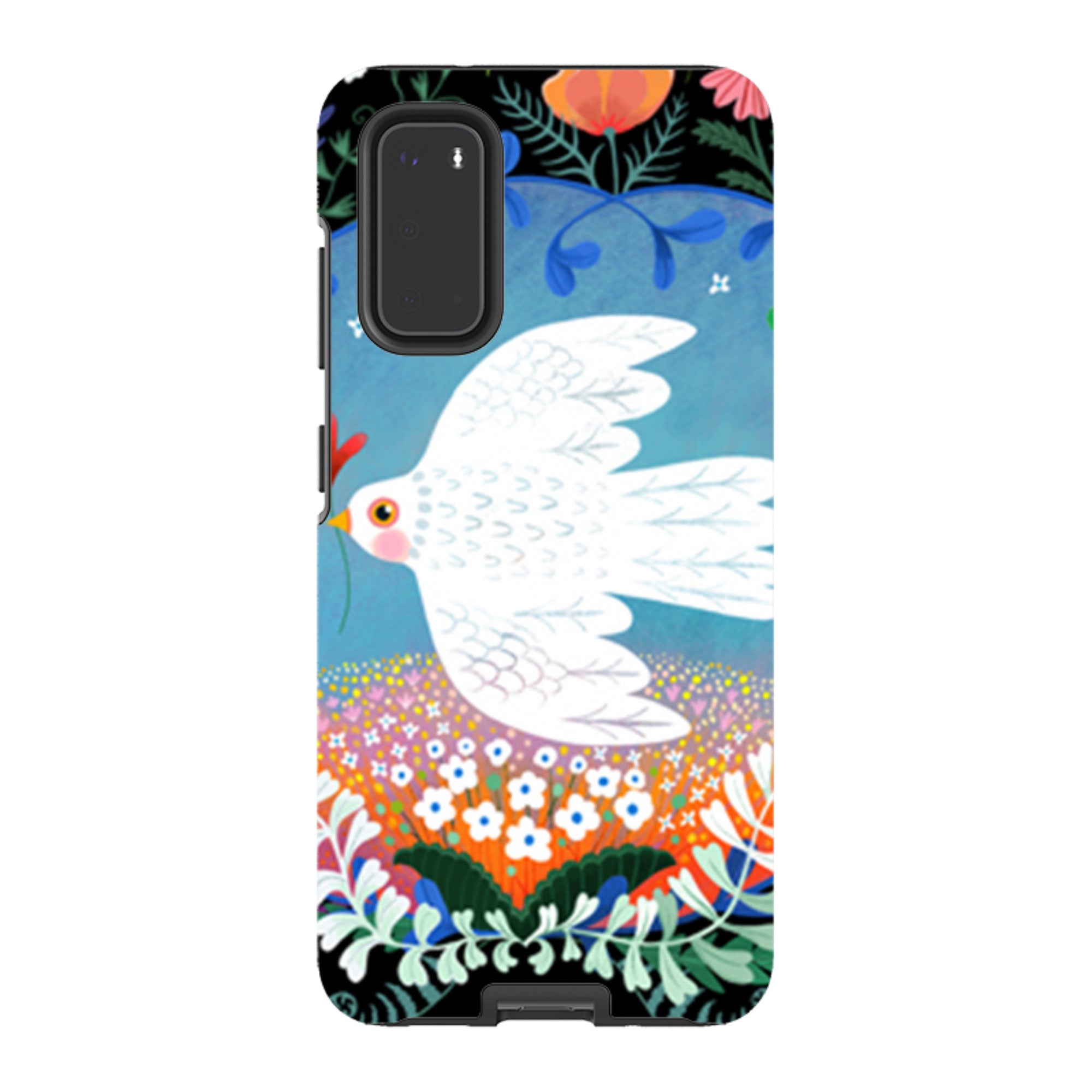 Samsung Tough Case - Peacebird By Mia Underwood