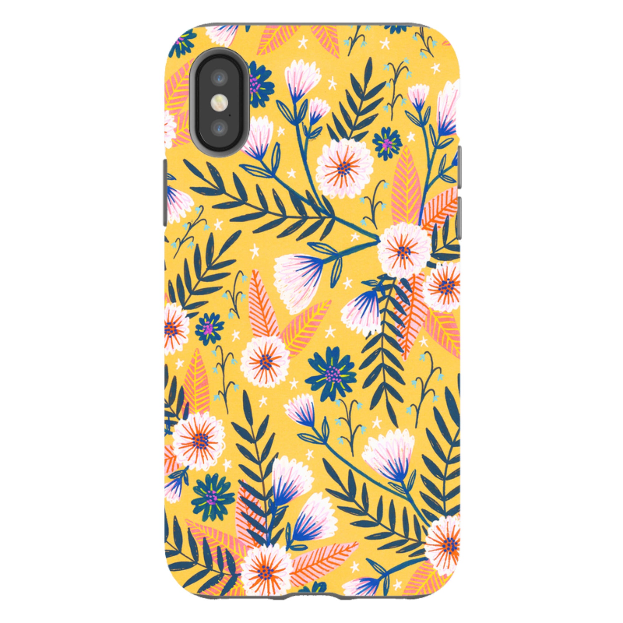 iPhone Tough Case - Summertime Garden By Lee Foster Wilson