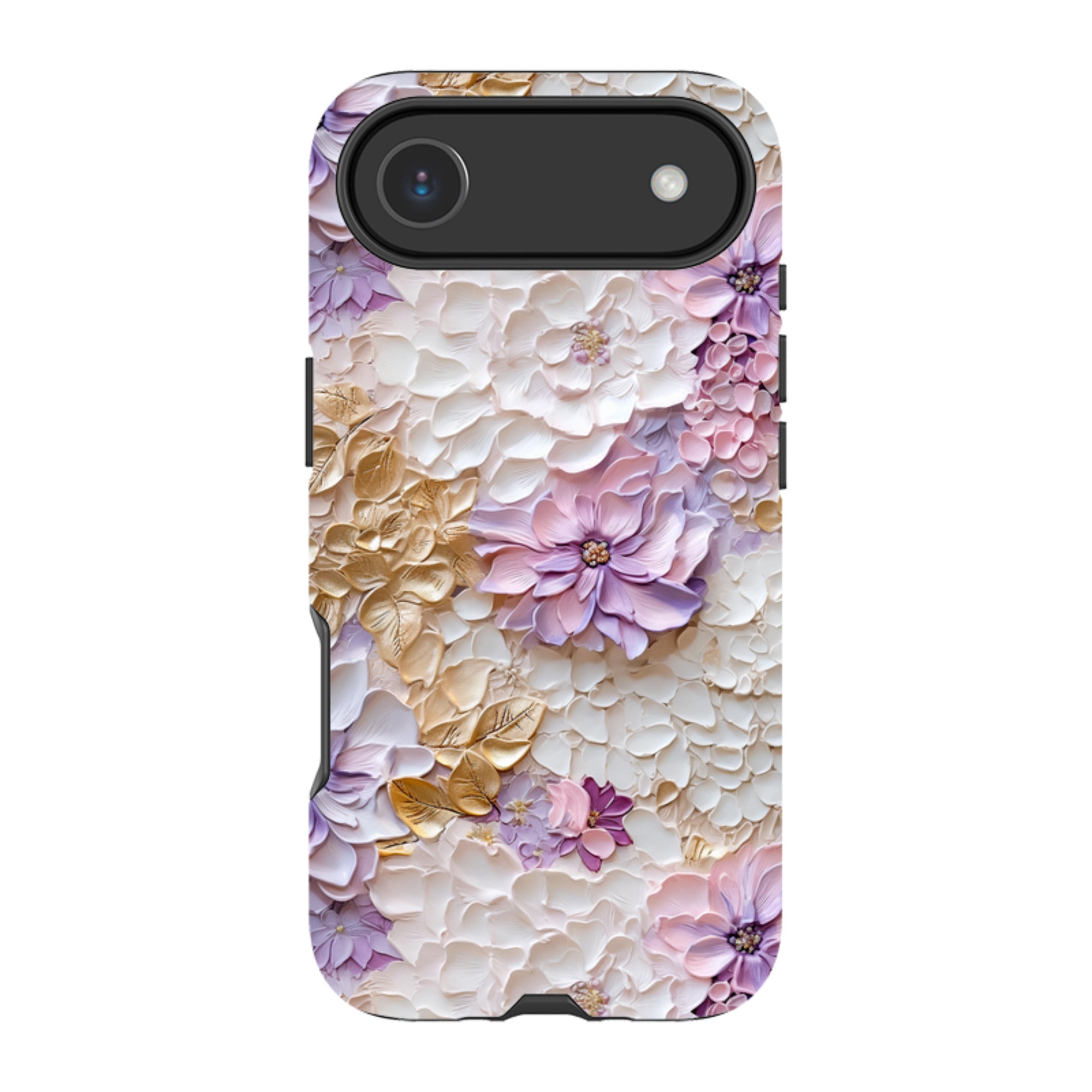 iPhone Tough Case -Gold & Mauve