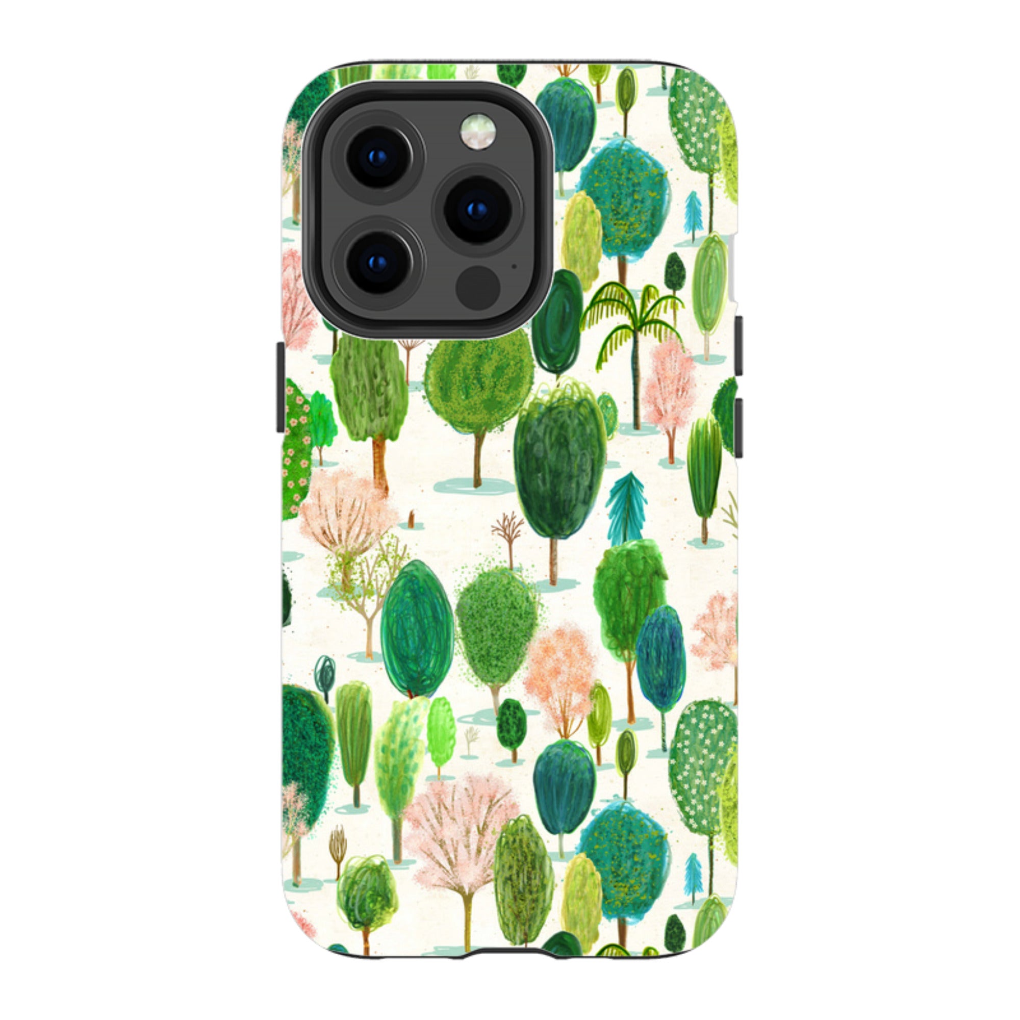 iPhone Tough Case - Spring In The Arboretum By Katherine Quinn