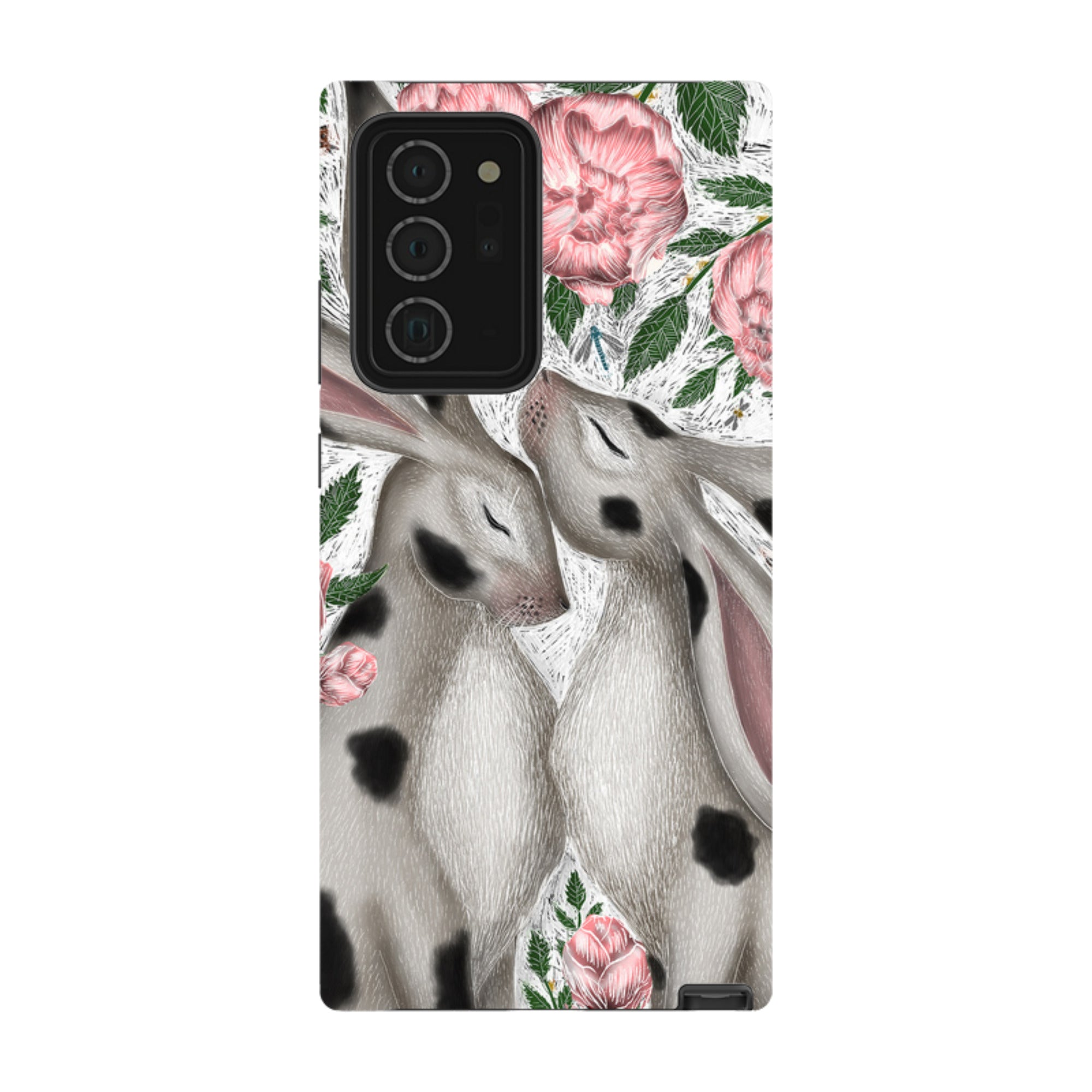 Samsung Tough Case - Hares And Peonies By Catherine Rowe