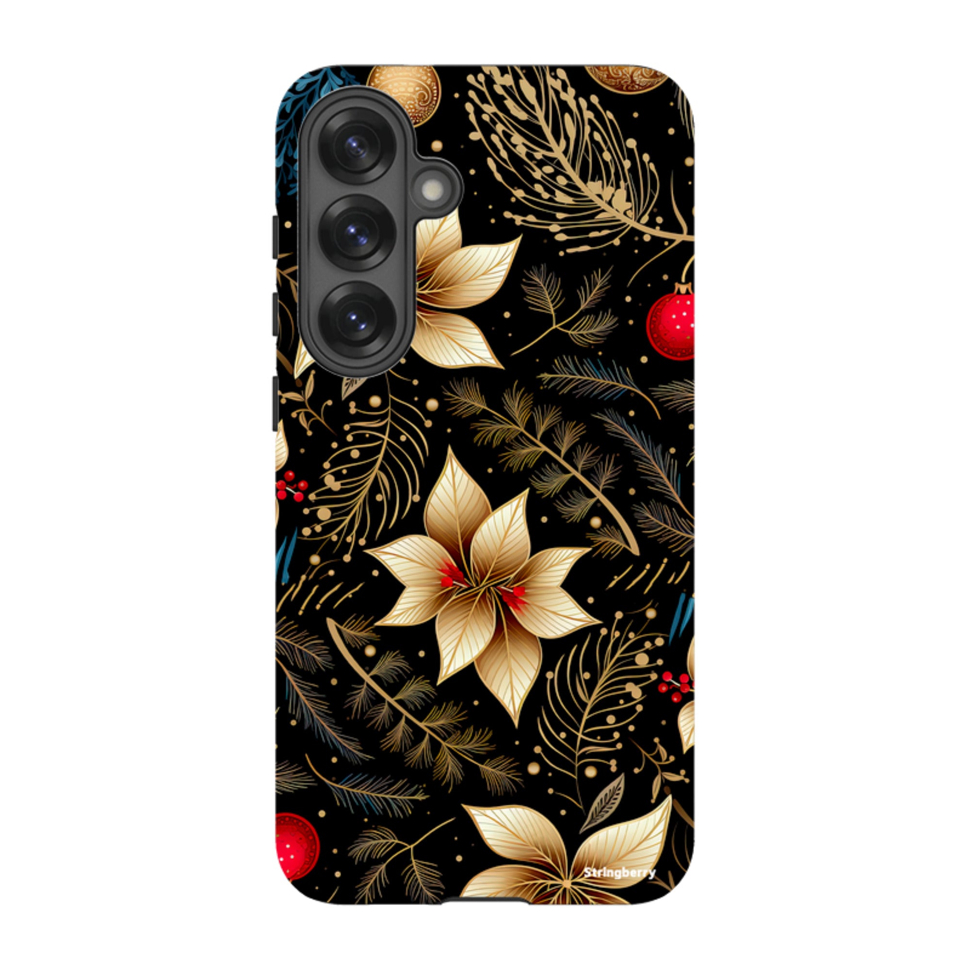 Samsung Tough Case -Golden Winter Floral