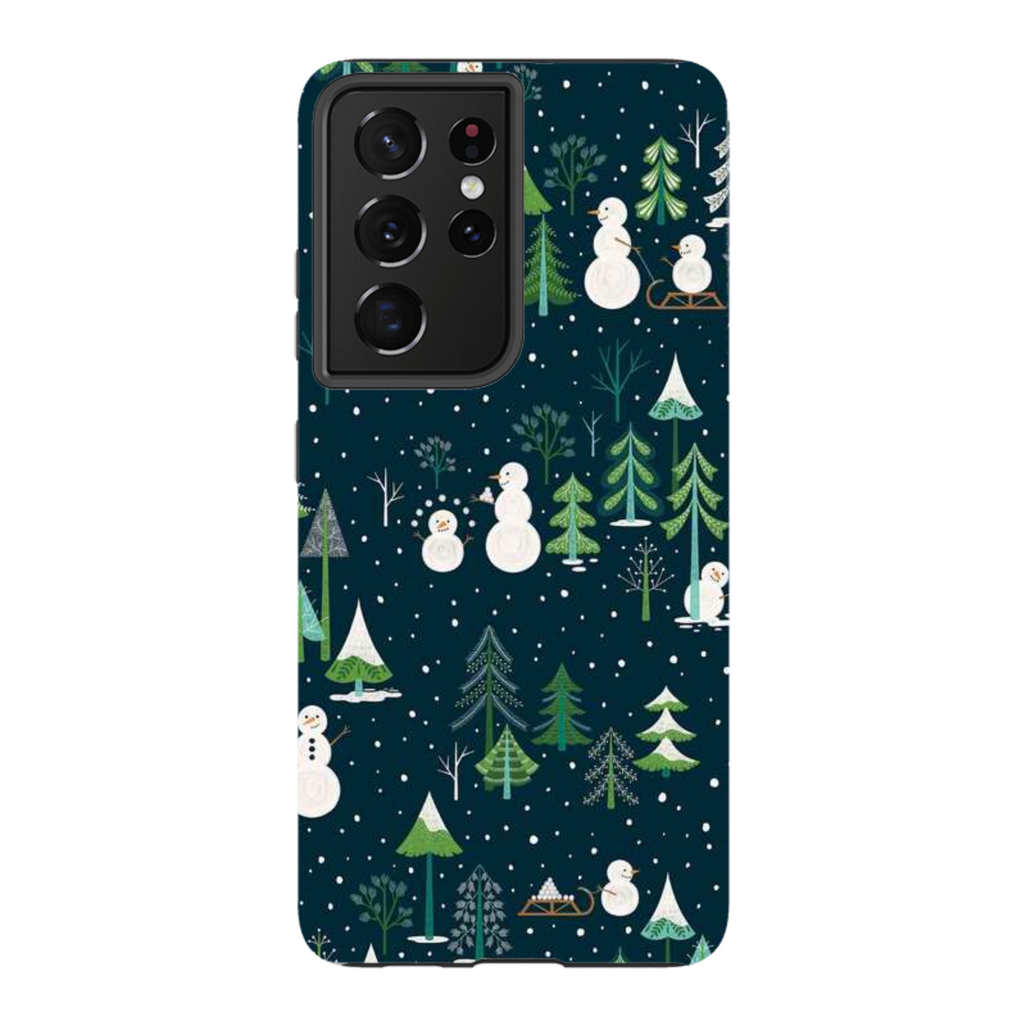 Samsung Tough Case - Snowman Playground By Jenny Zemanek