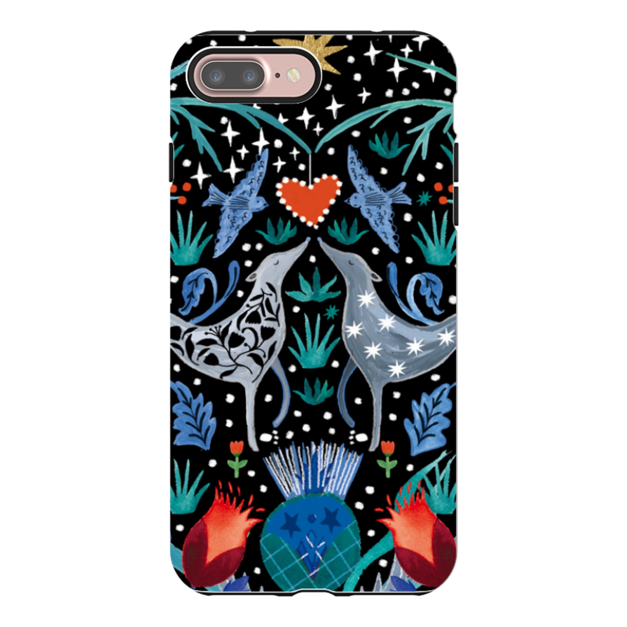 iPhone Tough Case - Winter Walk By Emma Frances Grant