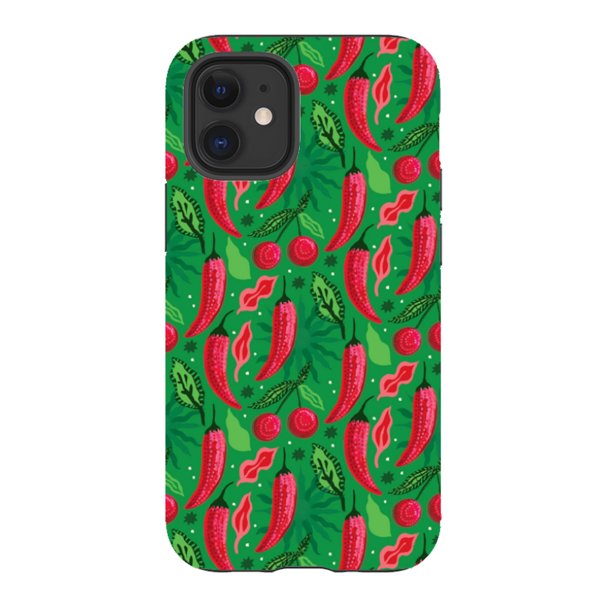 iPhone Tough Case - Chilli Cherry By Emma Frances Grant