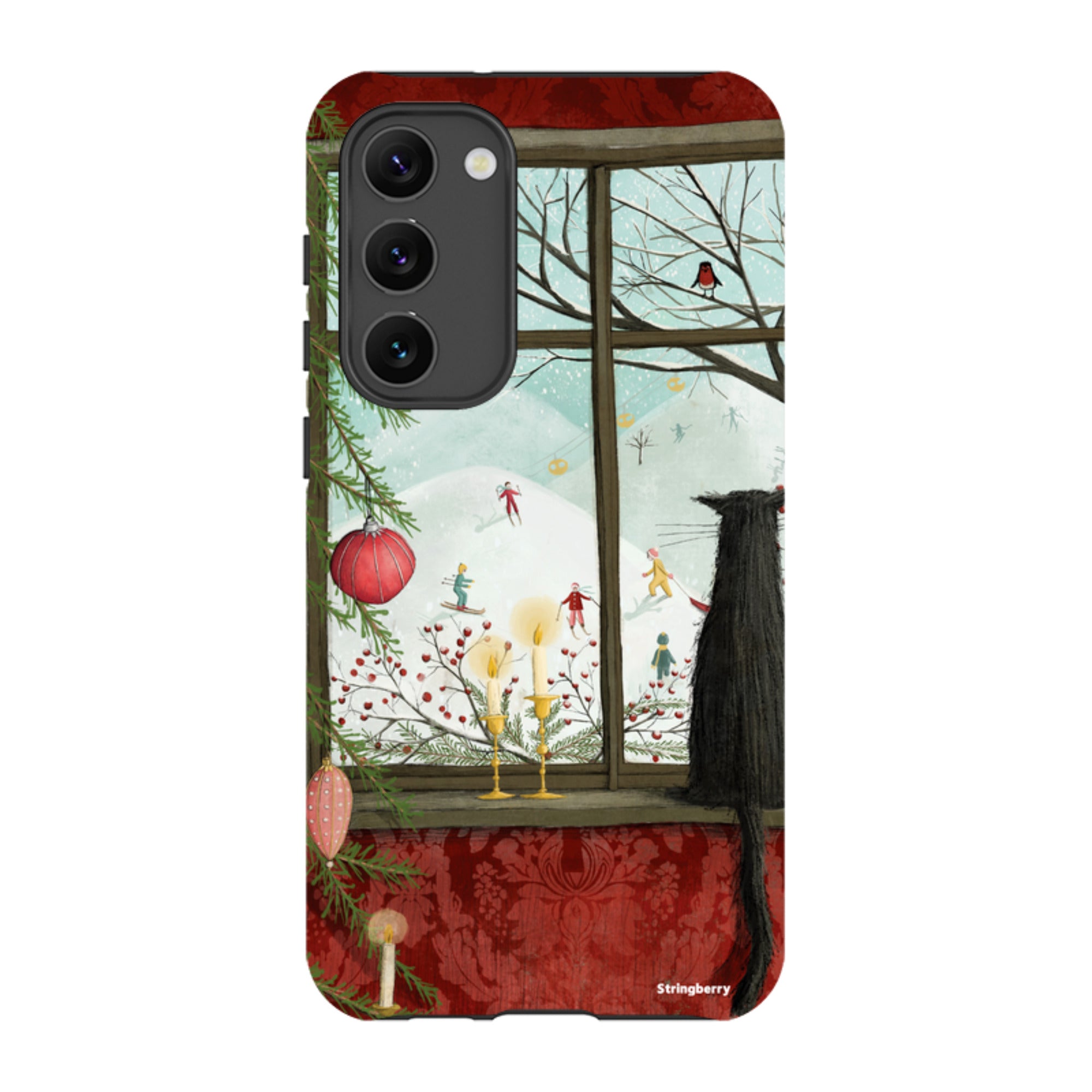 Samsung Tough Case - Christmas Window By Maja Lindberg