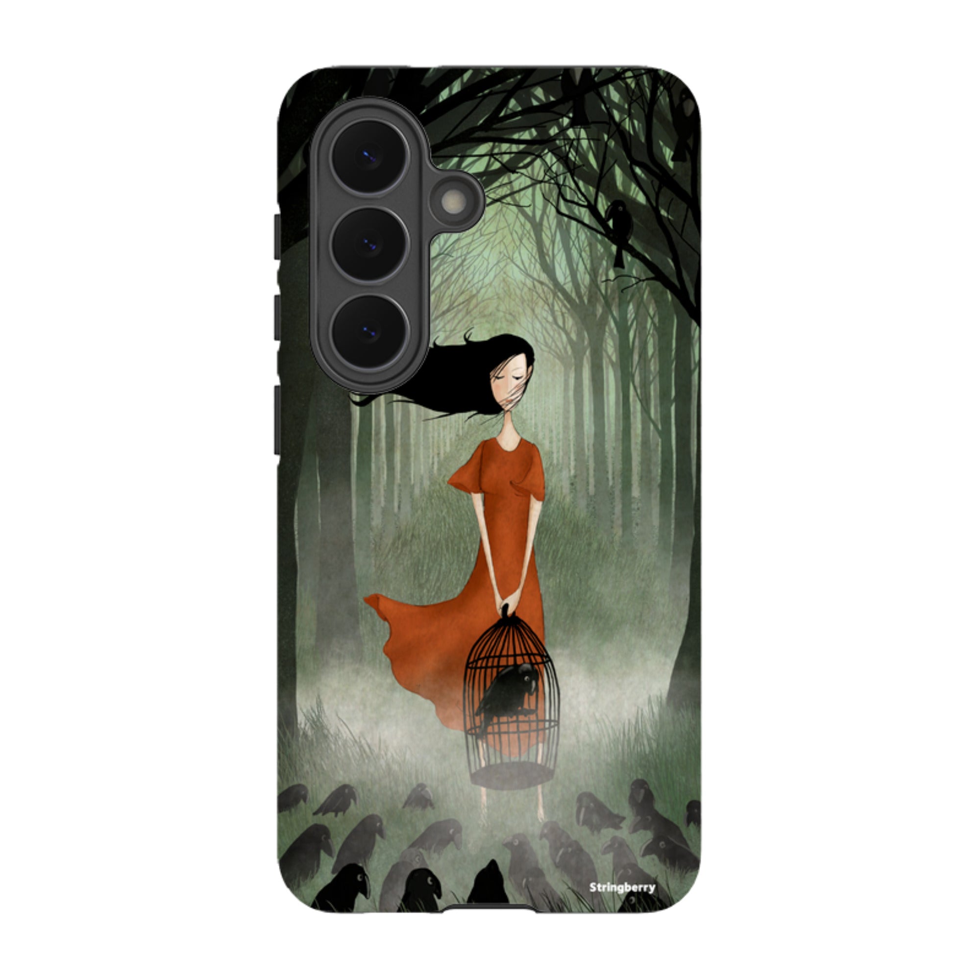 Samsung Tough Case - The Raven Girl By Maja Lindberg