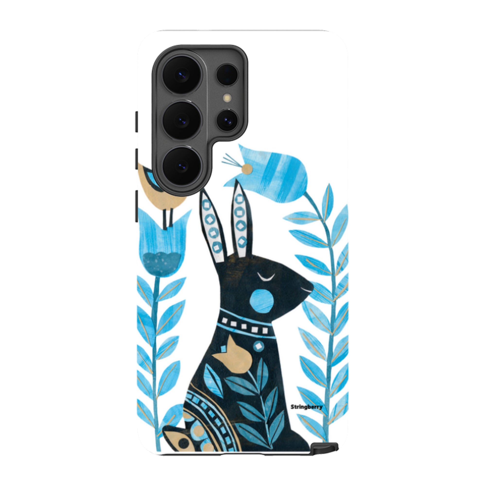 Samsung Tough Case - Folk Rabbit By Tracey English