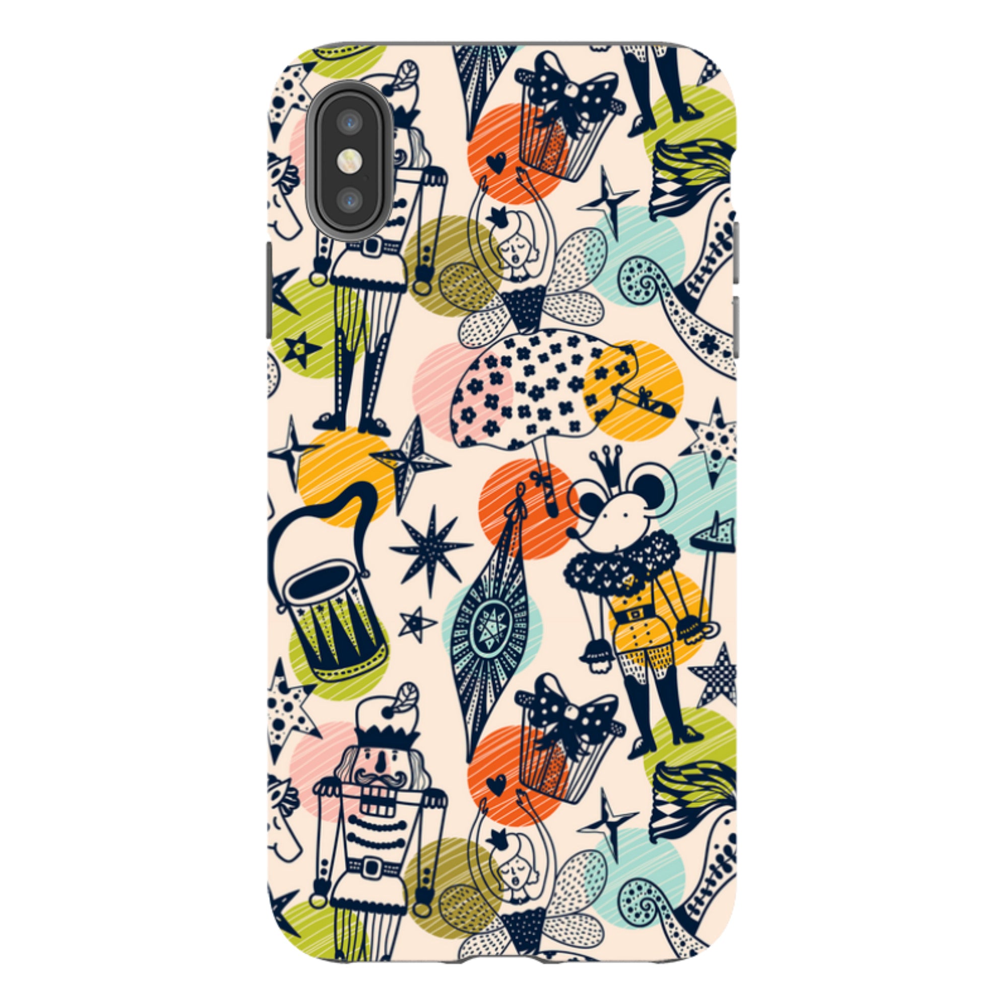 iPhone Tough Case - Xmas Kitsch