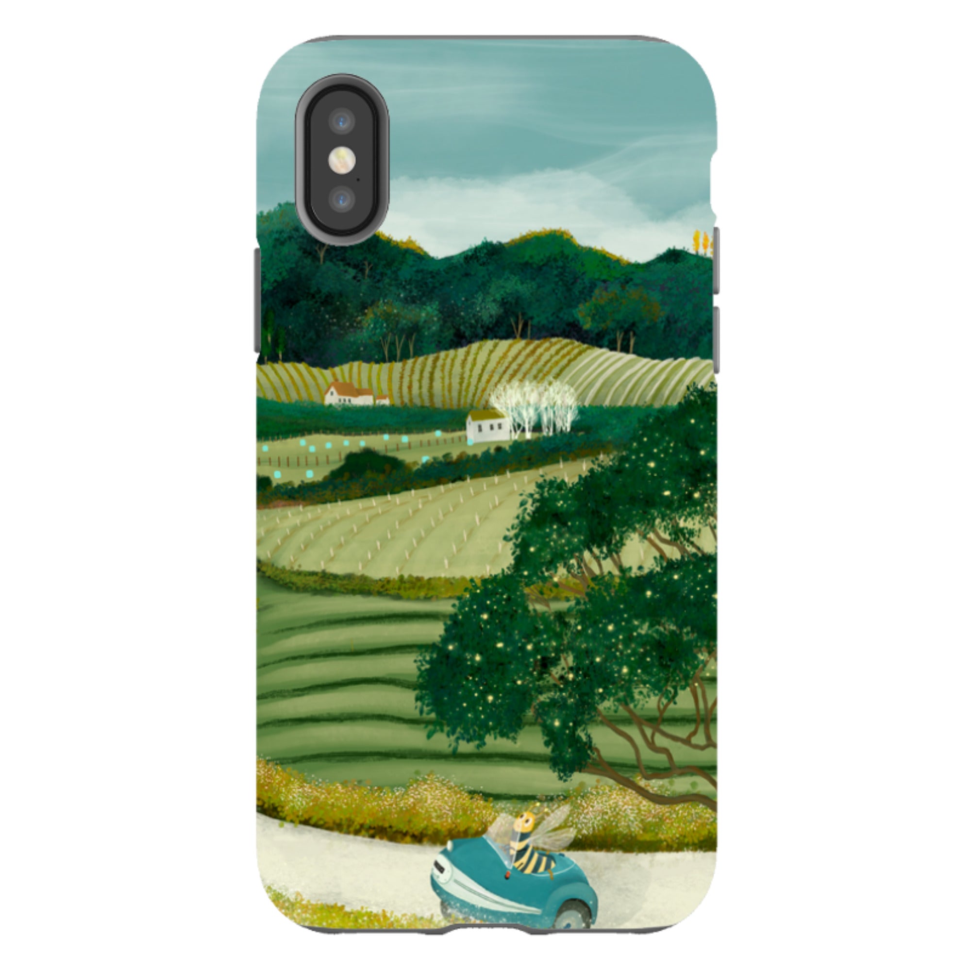 iPhone Tough Case - Bee Hives By Katherine Quinn