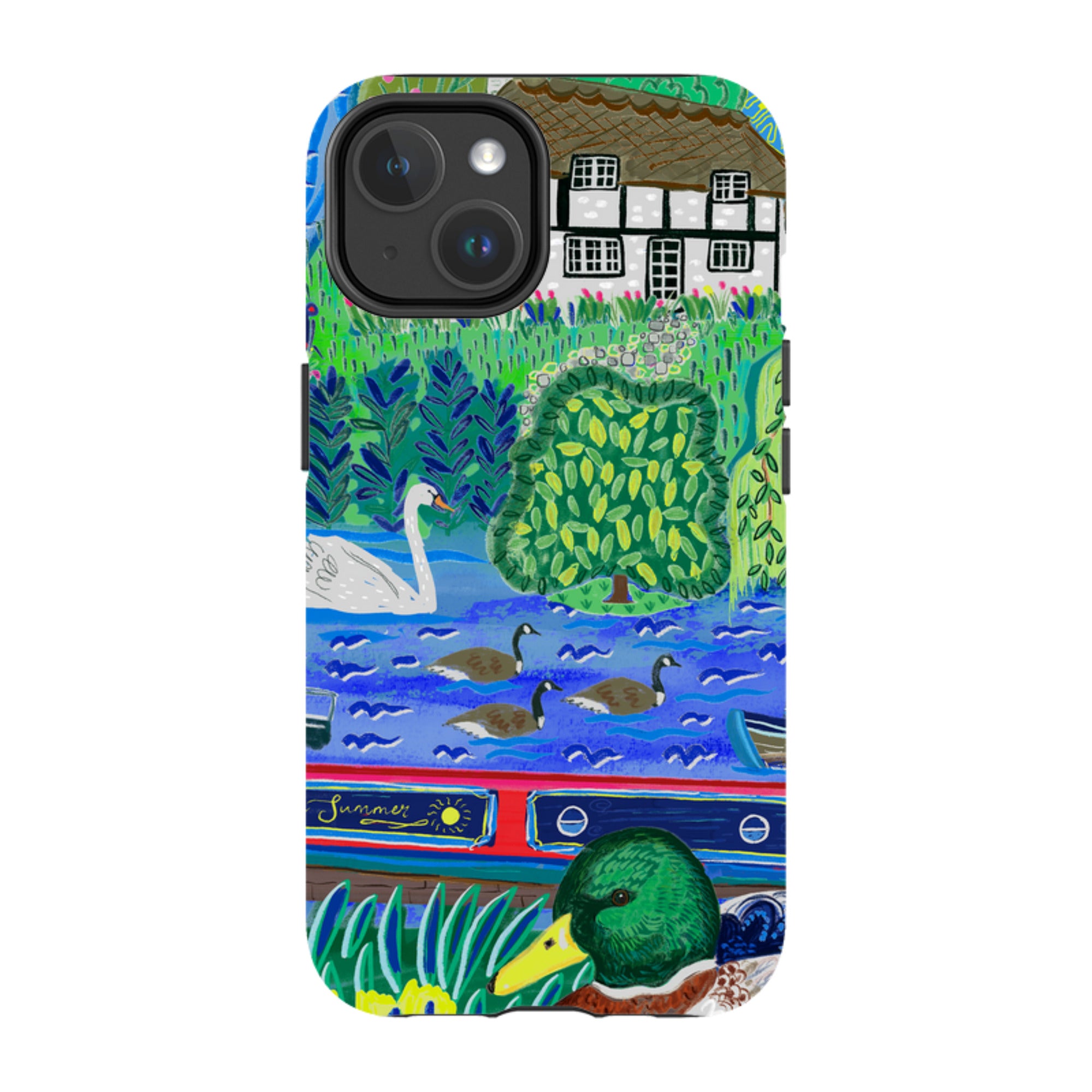 iPhone MagSafe Tough Case - Canalside By Emma Frances Grant
