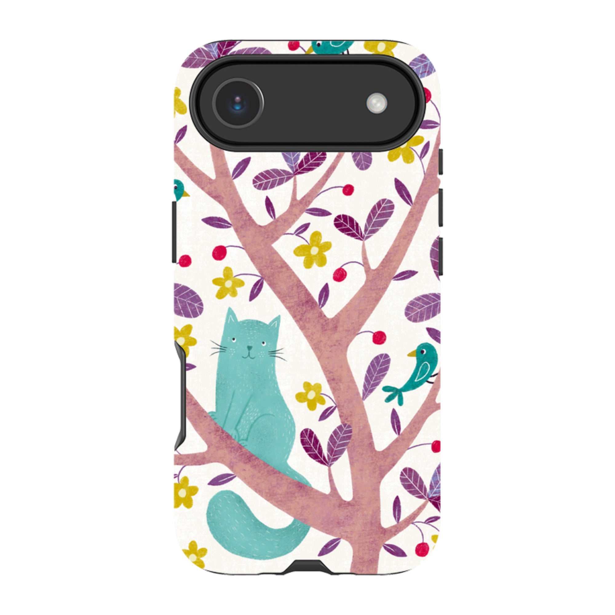 iPhone MagSafe Tough Case -  Cat and Bird By Suzy Taylor