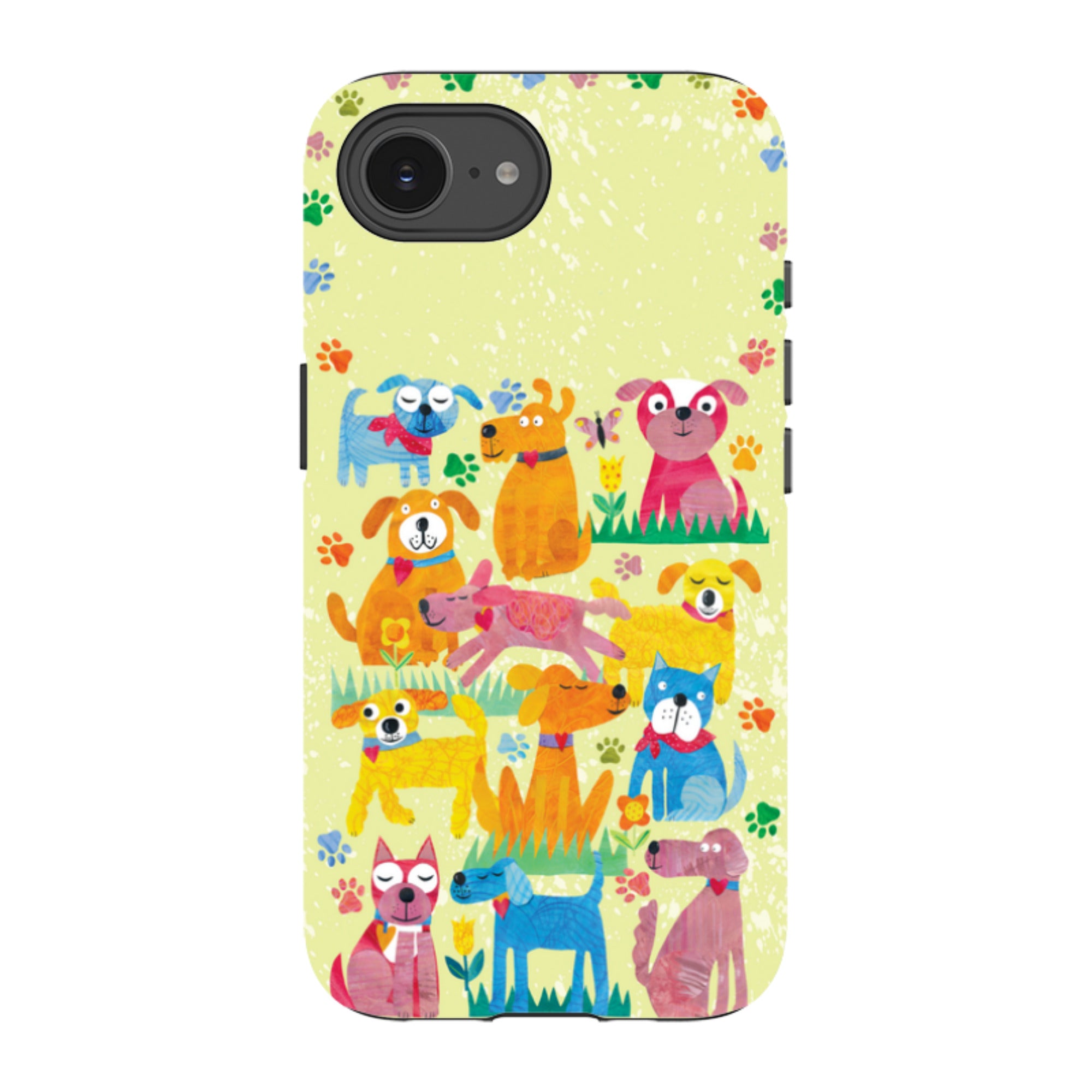 iPhone Tough Case - Dogs in the park By Tracey English