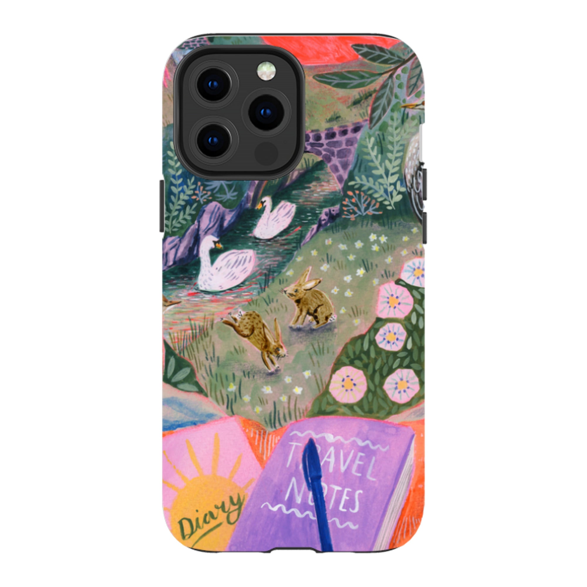 iPhone Tough Case - Wanderlust Camping Trip By Lee Foster Wilson