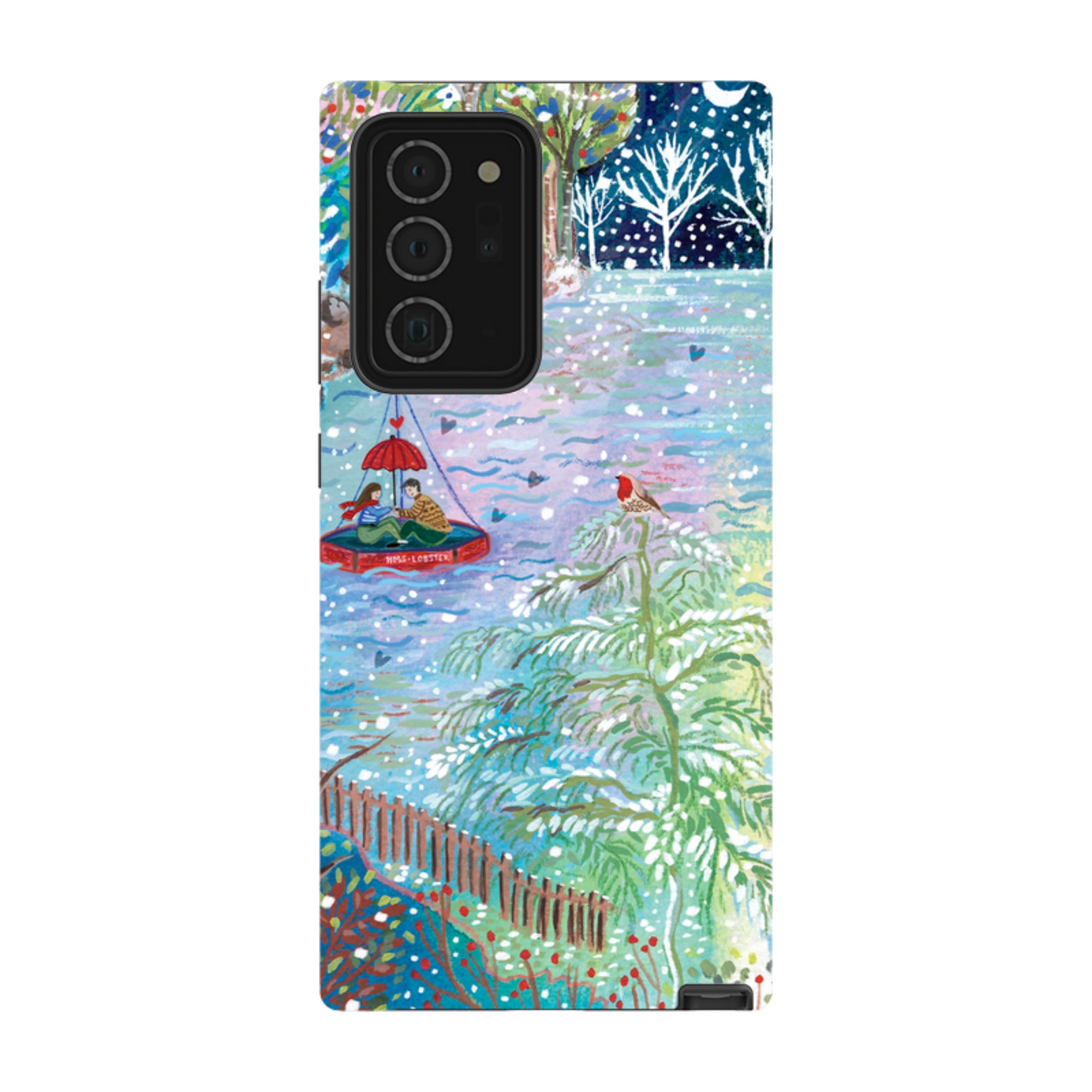 Samsung Tough Case - A Wee Winter Harbour By Emma Frances Grant