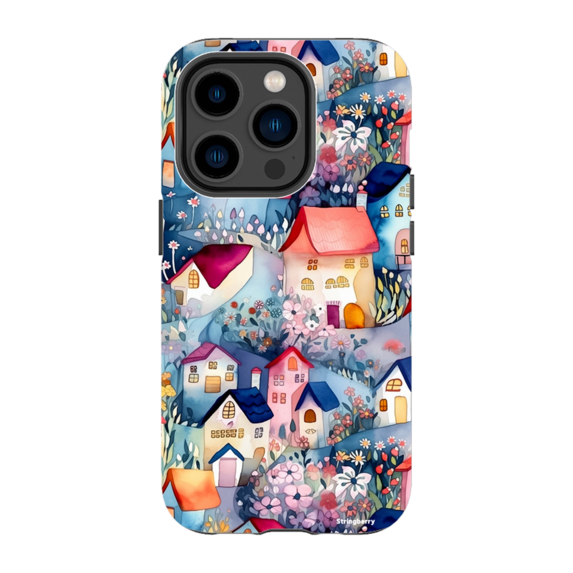 iPhone Tough Case - Fairy Houses II