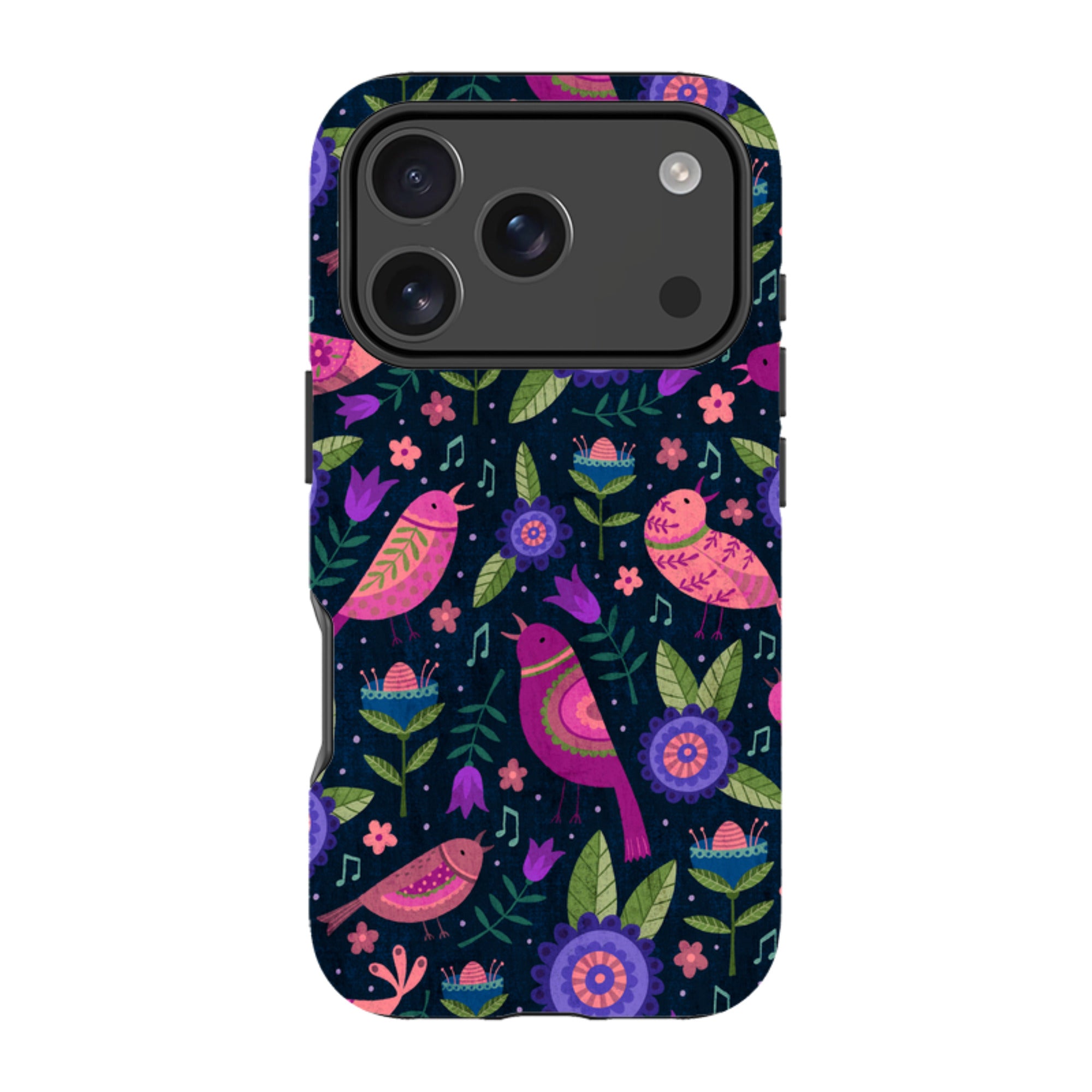 iPhone Tough Case - Bird Pattern VI By Suzy Taylor
