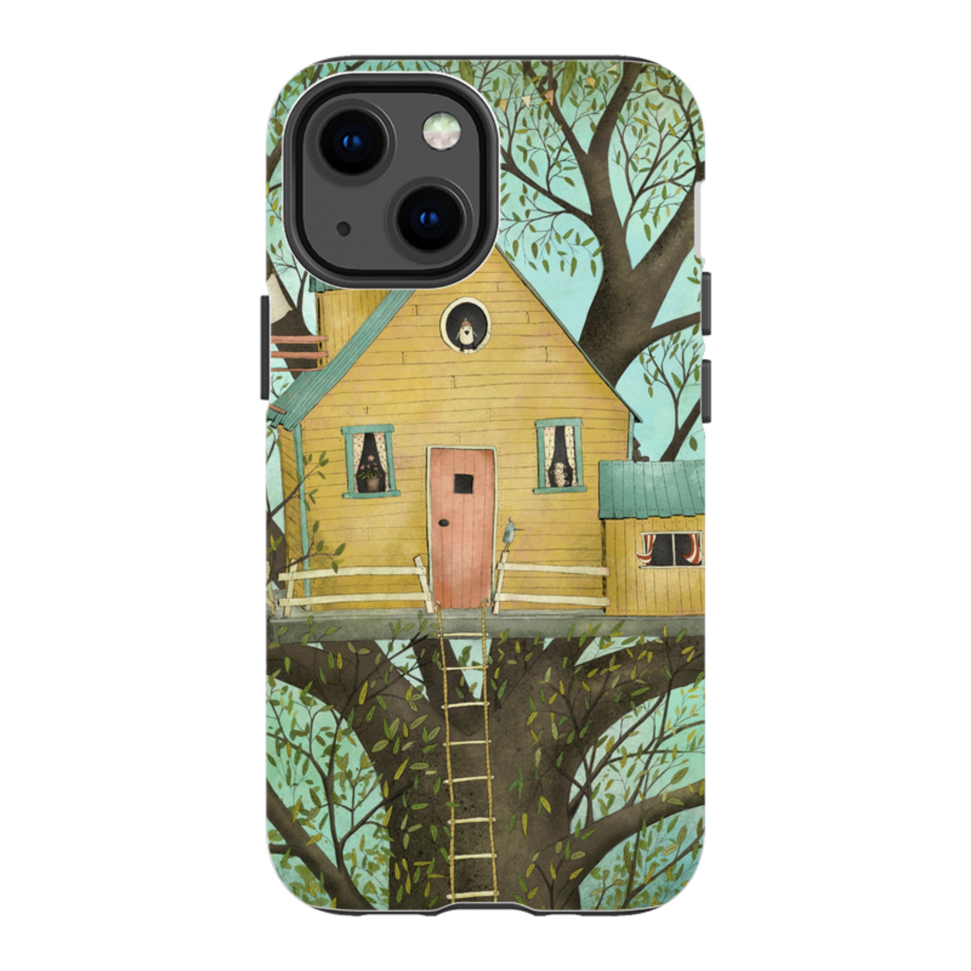 iPhone Tough Case - Tree House By Maja Lindberg