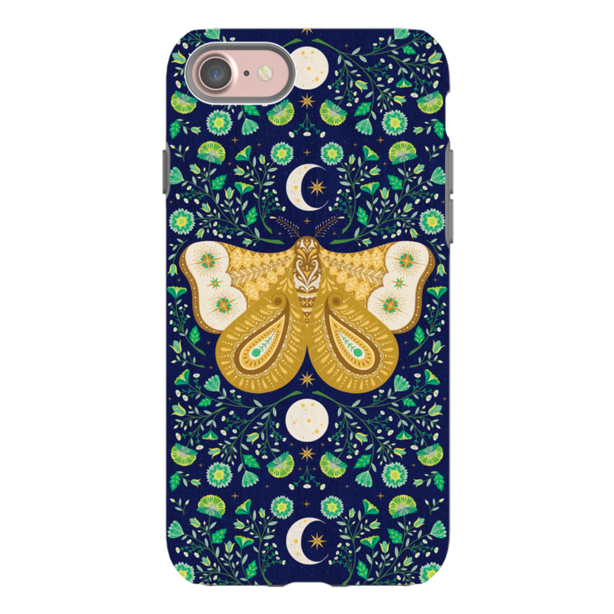 iPhone Tough Case - Moth By Jenny Zemanek