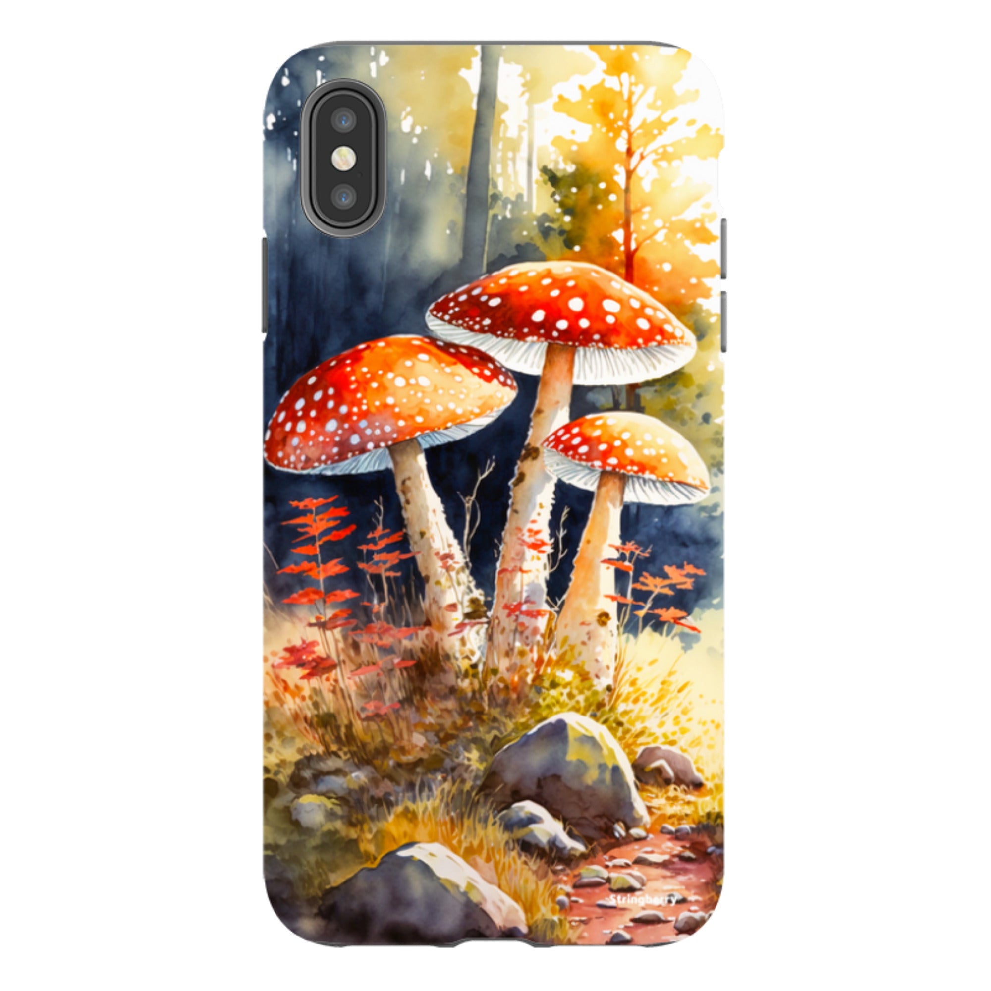 iPhone Tough Case - Mushroom Colour I