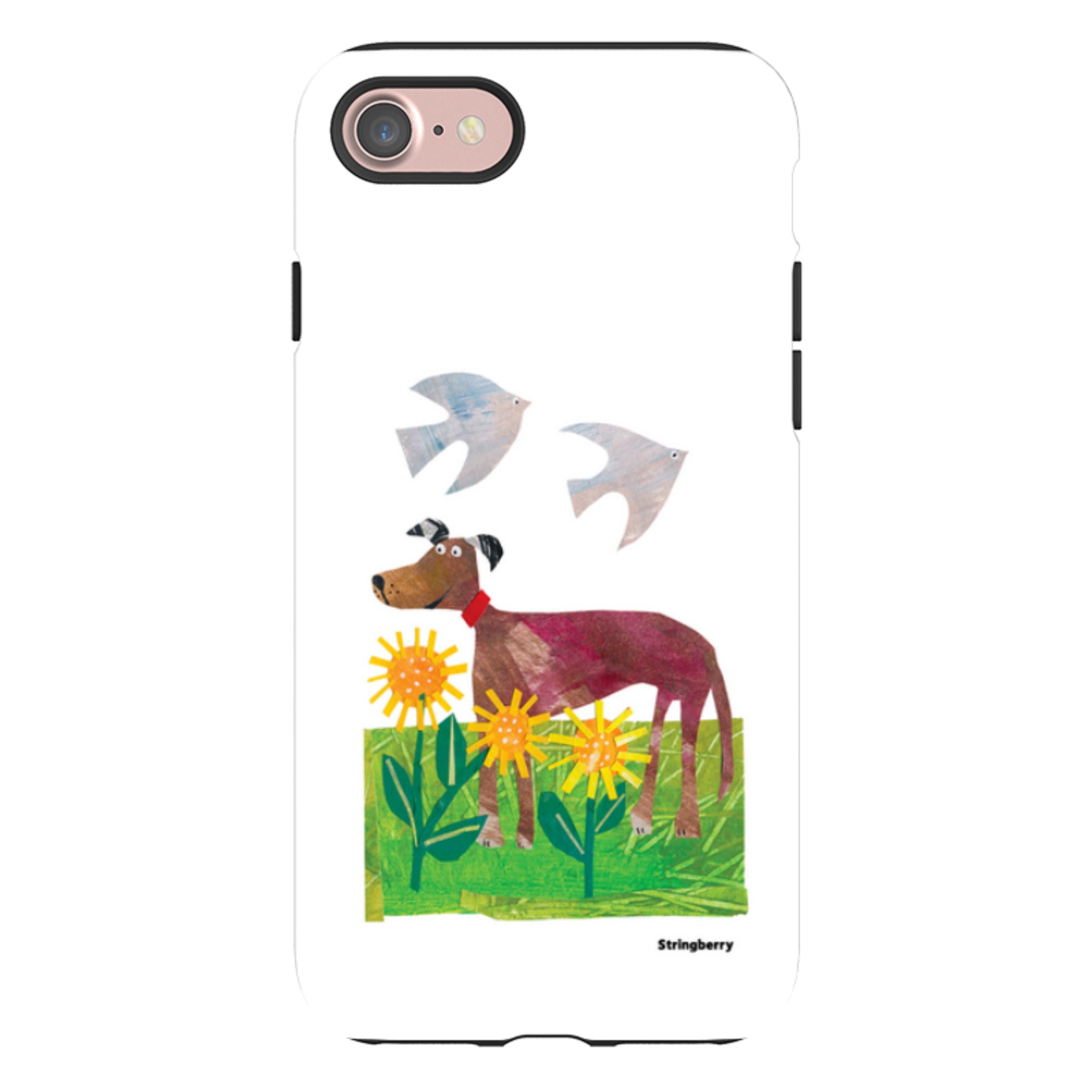 iPhone Tough Case - Days Of Dogs I By Tracey English