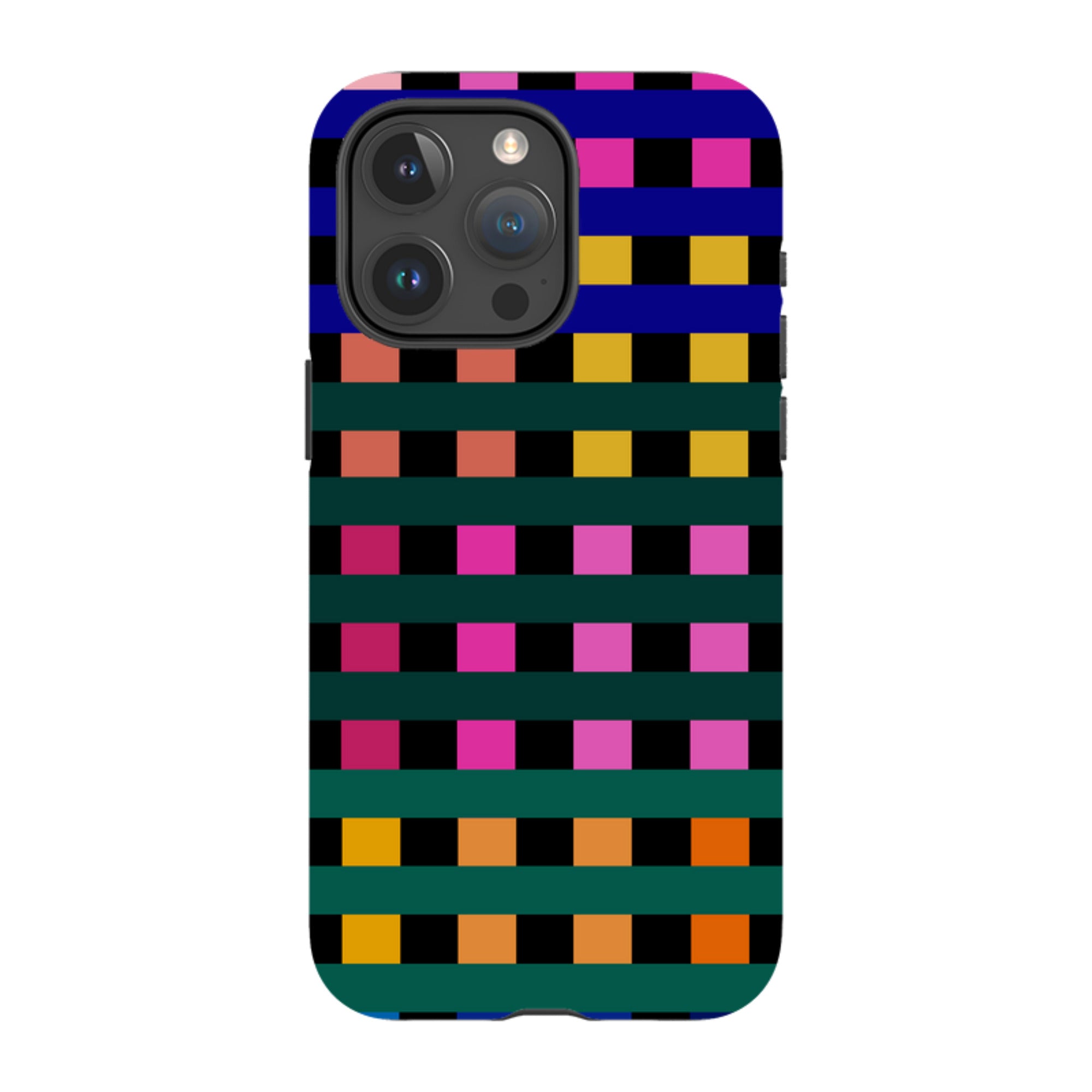 iPhone Tough Case - Newton Check By Kitty Joseph