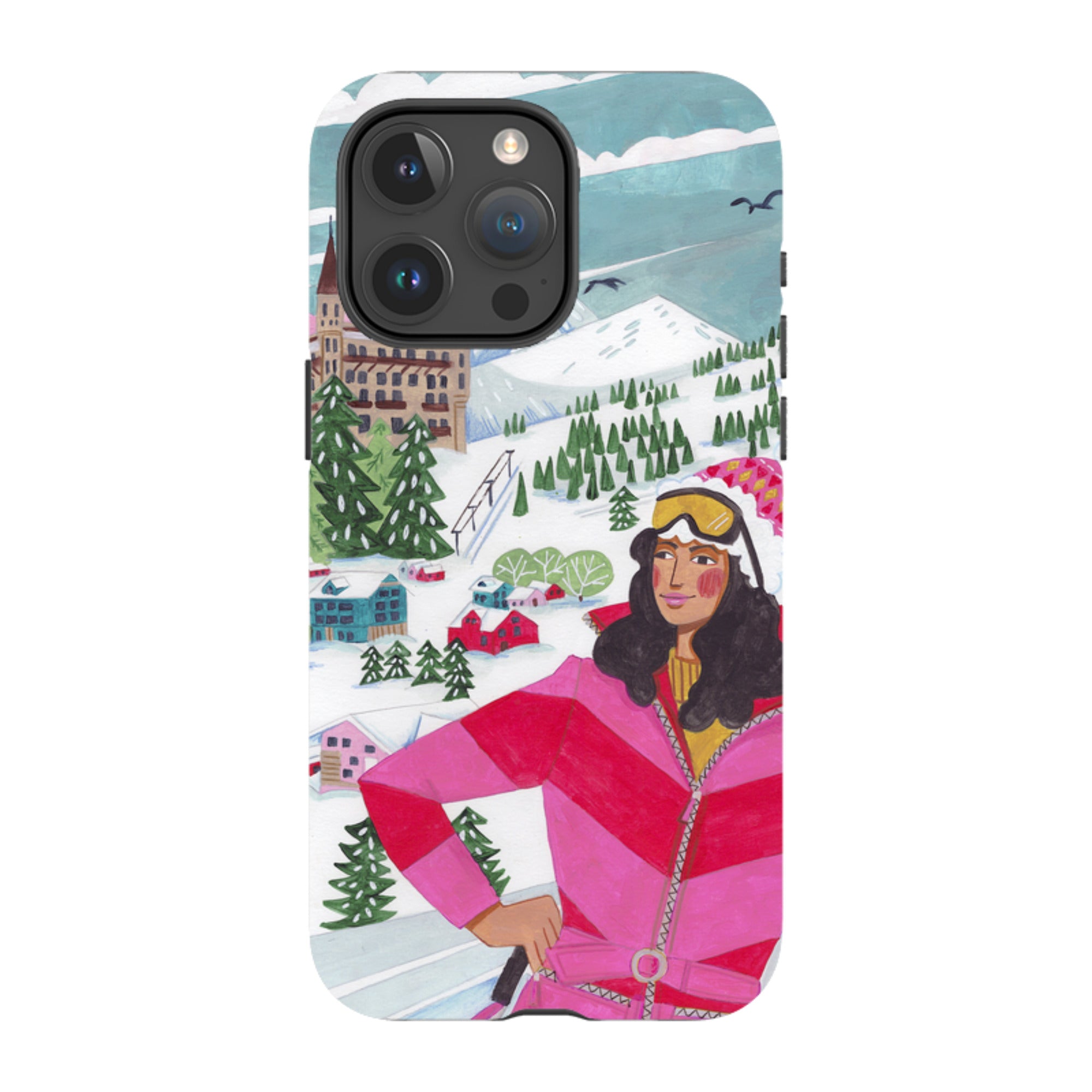 iPhone Tough Case - Gstaad By Caroline Bonne Muller