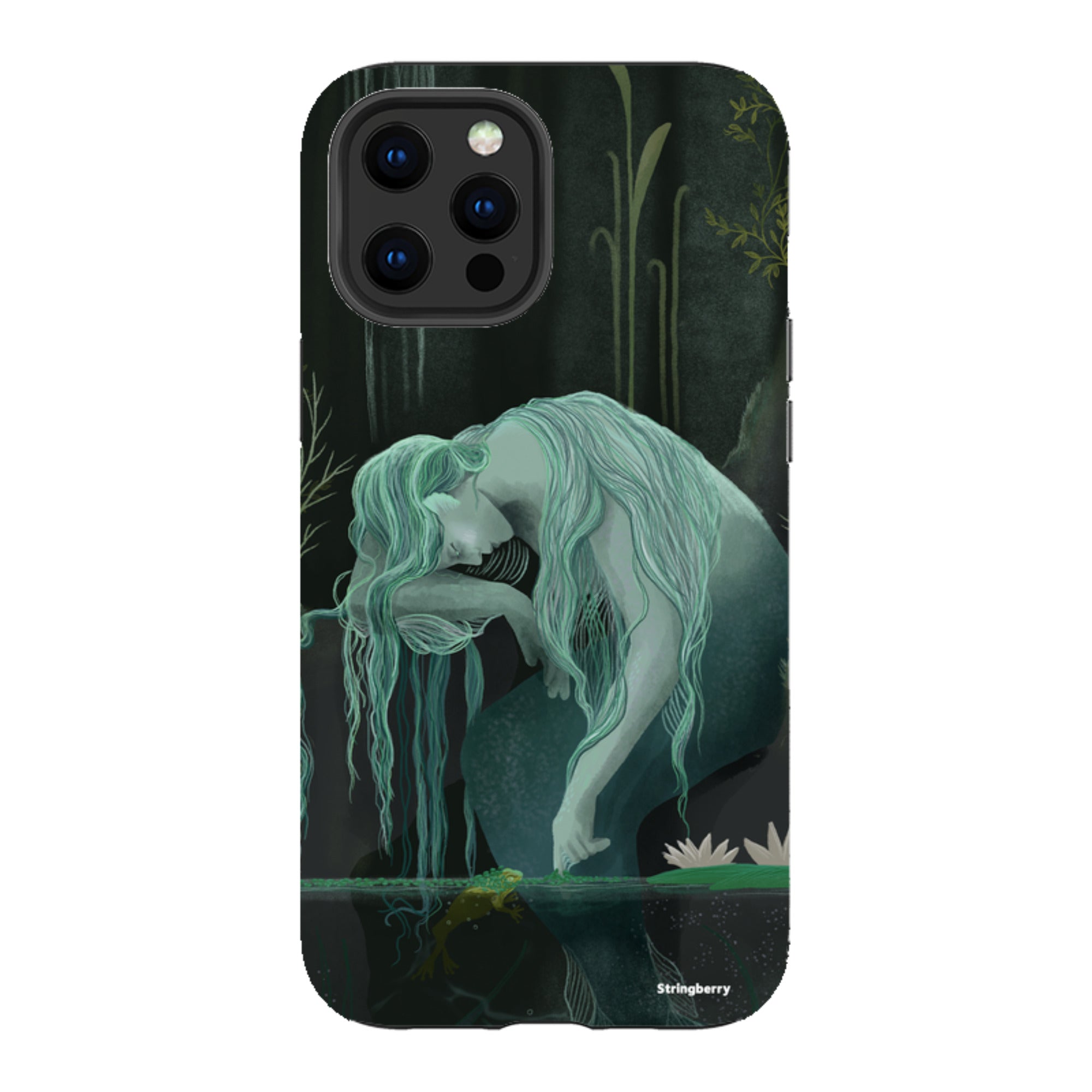 iPhone Tough Case - Mermaid By Anna Stead