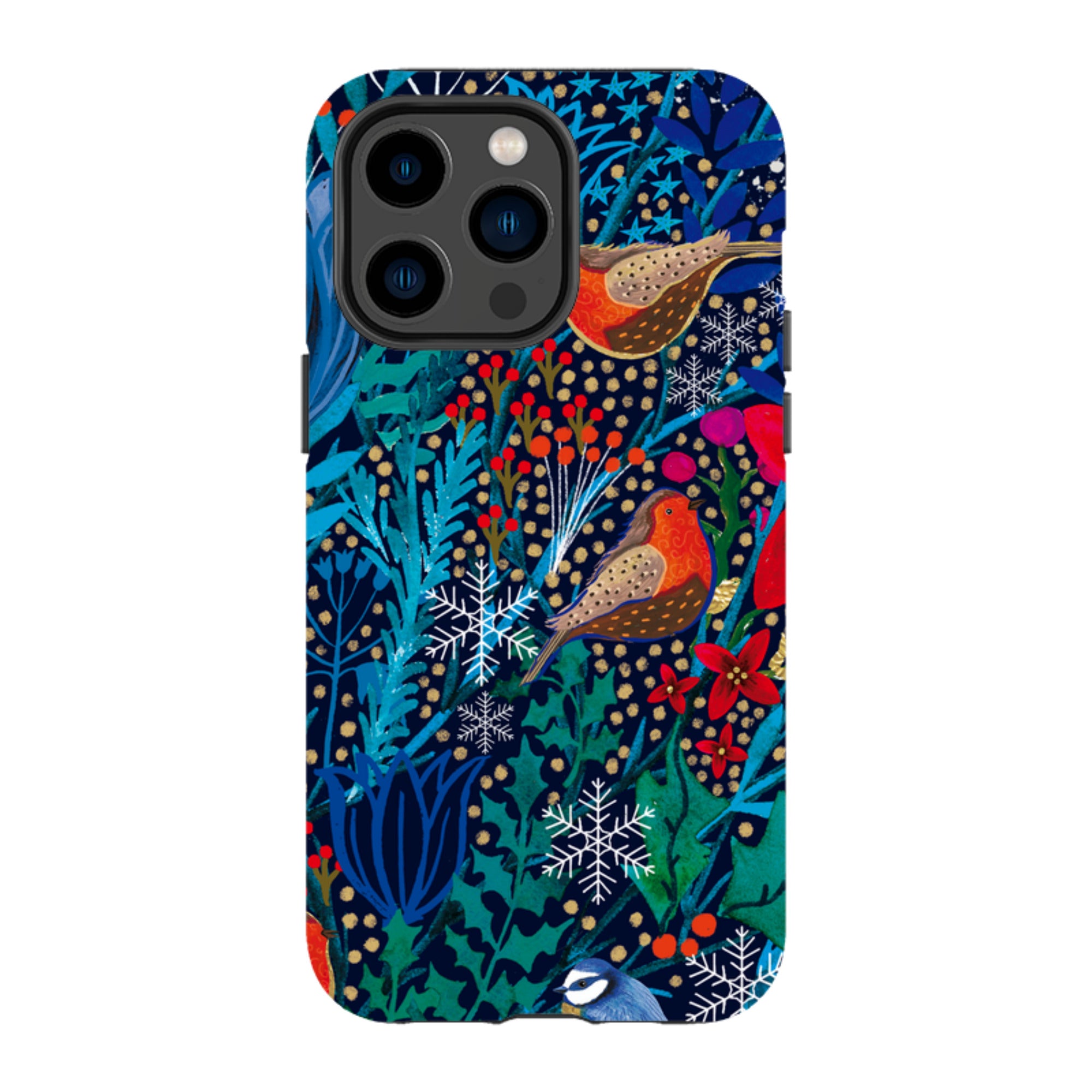 iPhone MagSafe Tough Case - Xmas Robin III By Emma Frances Grant