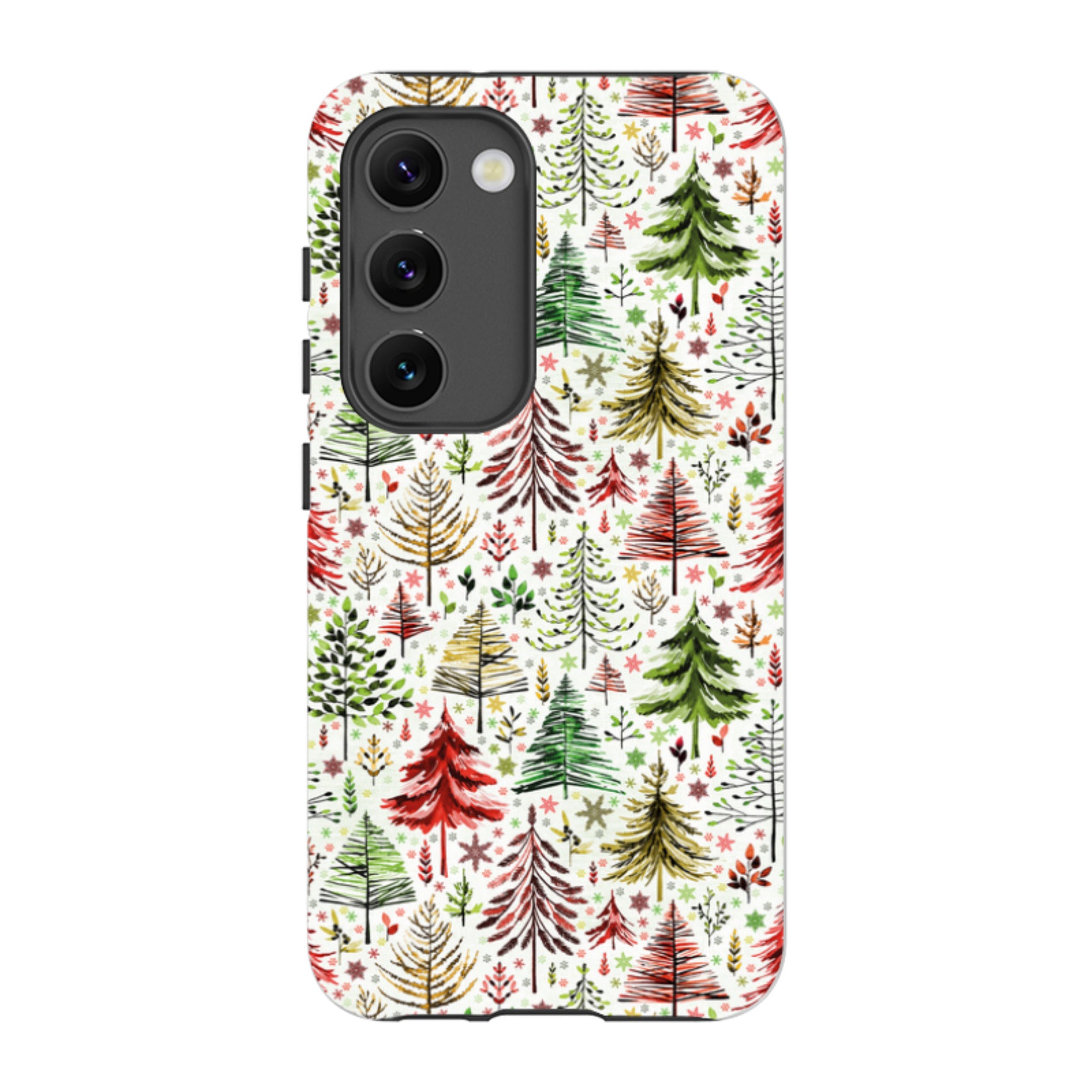 Samsung Tough Case - Xmas Trees By Elisabeth Haager