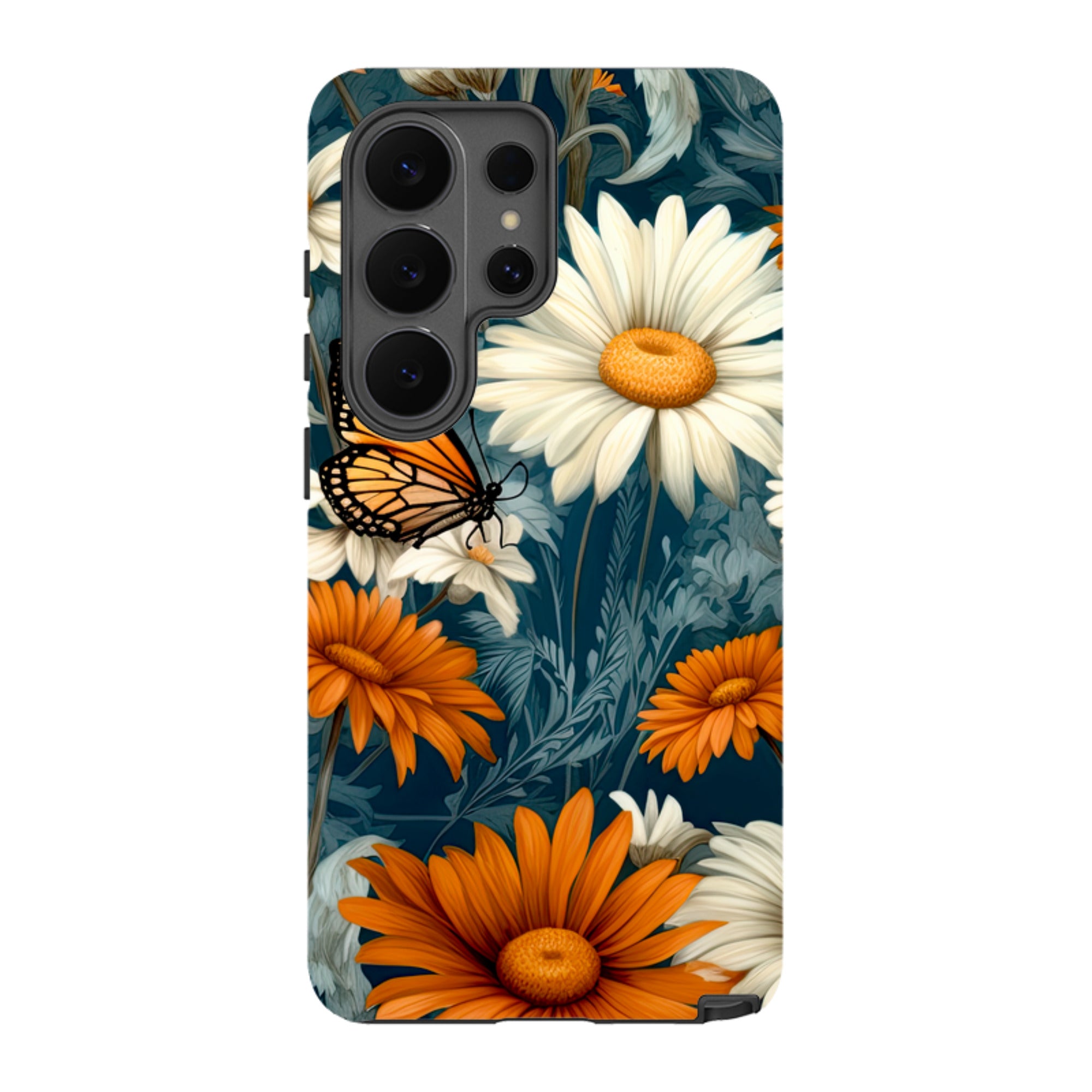 Samsung Tough Case - Butterfly Daisies