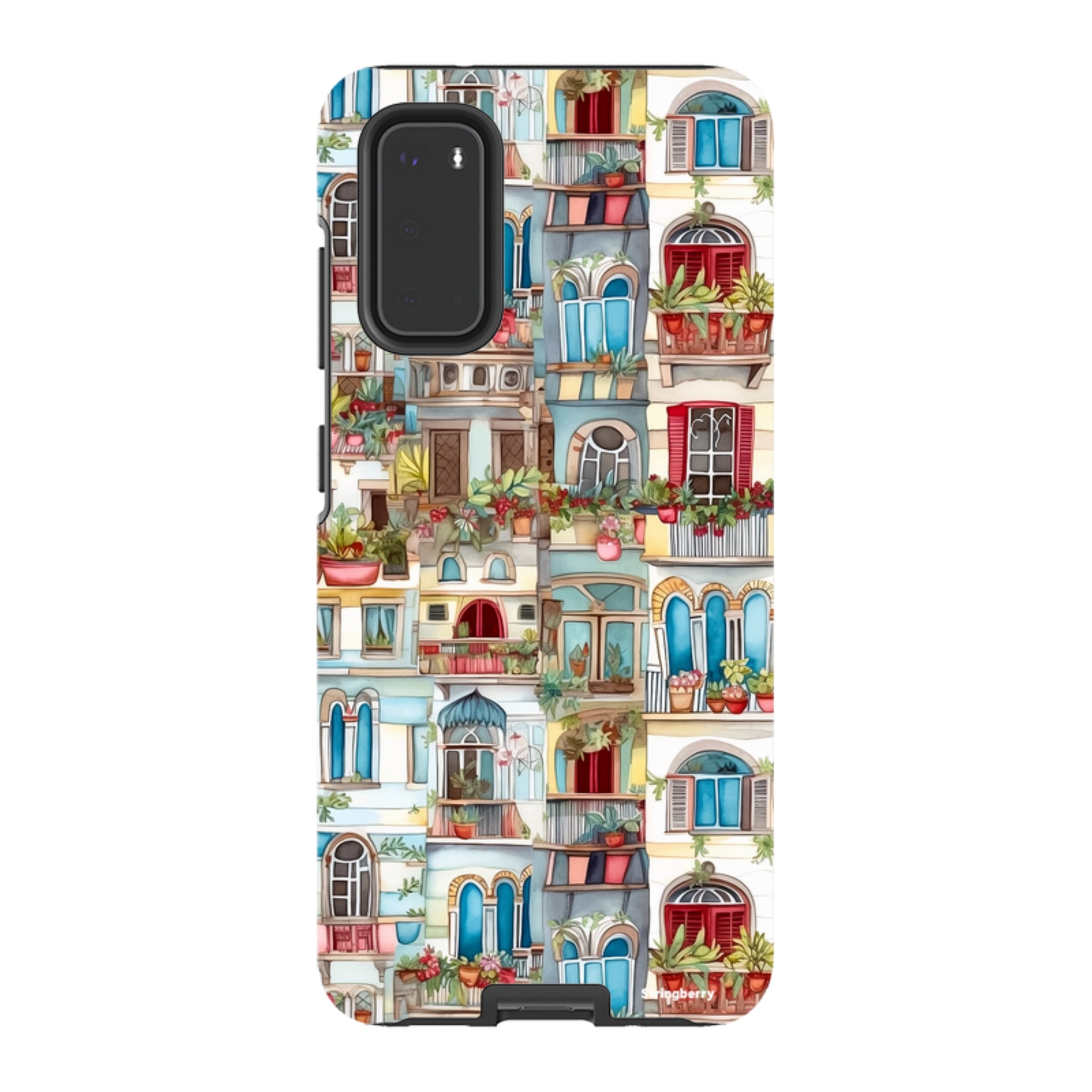 Samsung Tough Case - Floral Balcony II