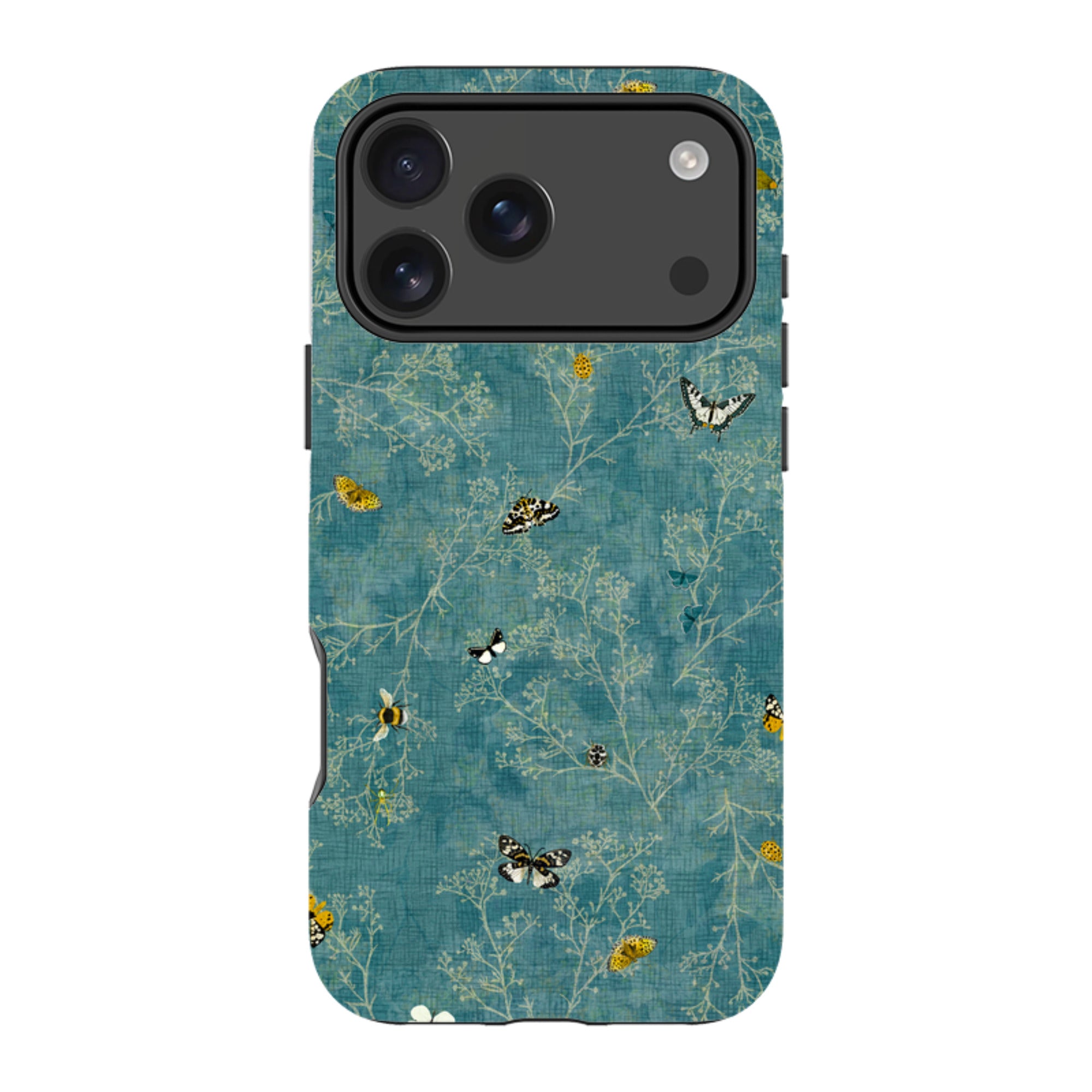 iPhone MagSafe Tough Case - Chinoiserie Garden Soft Sage By Katherine Quinn