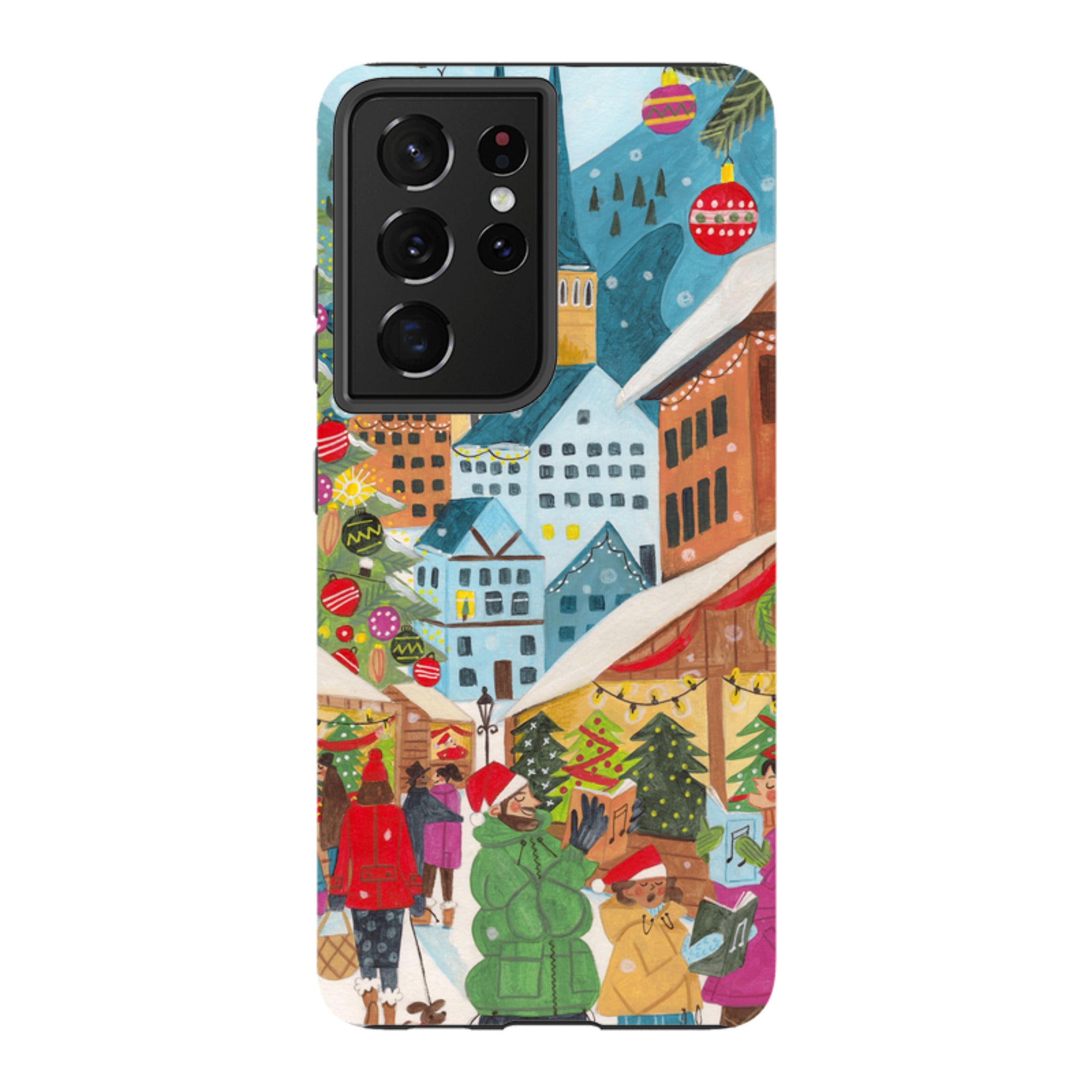 Samsung Tough Case - Christmas Market By Caroline Bonne Muller