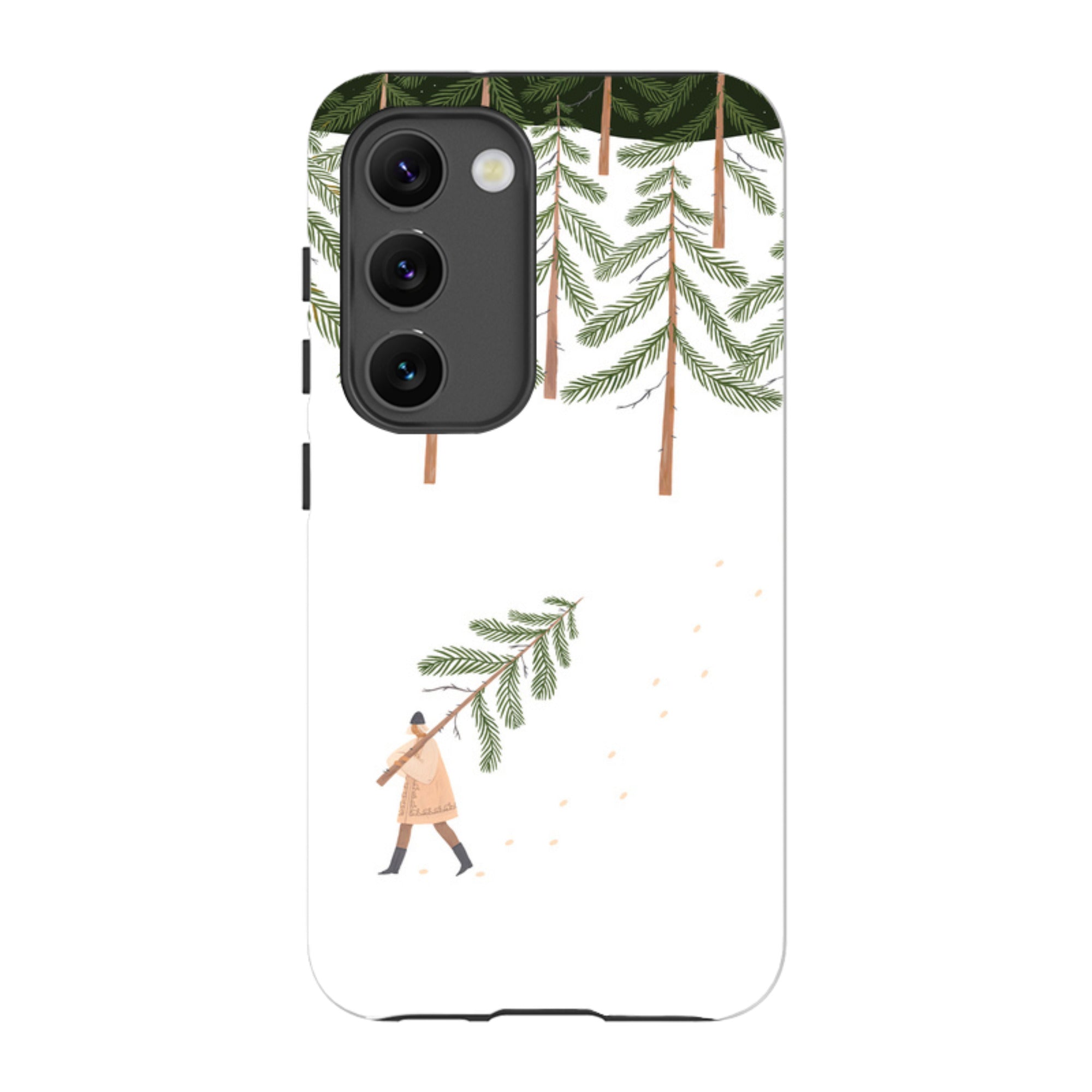 Samsung Tough Case - Coming Home For Christmas By Madalina Andronic