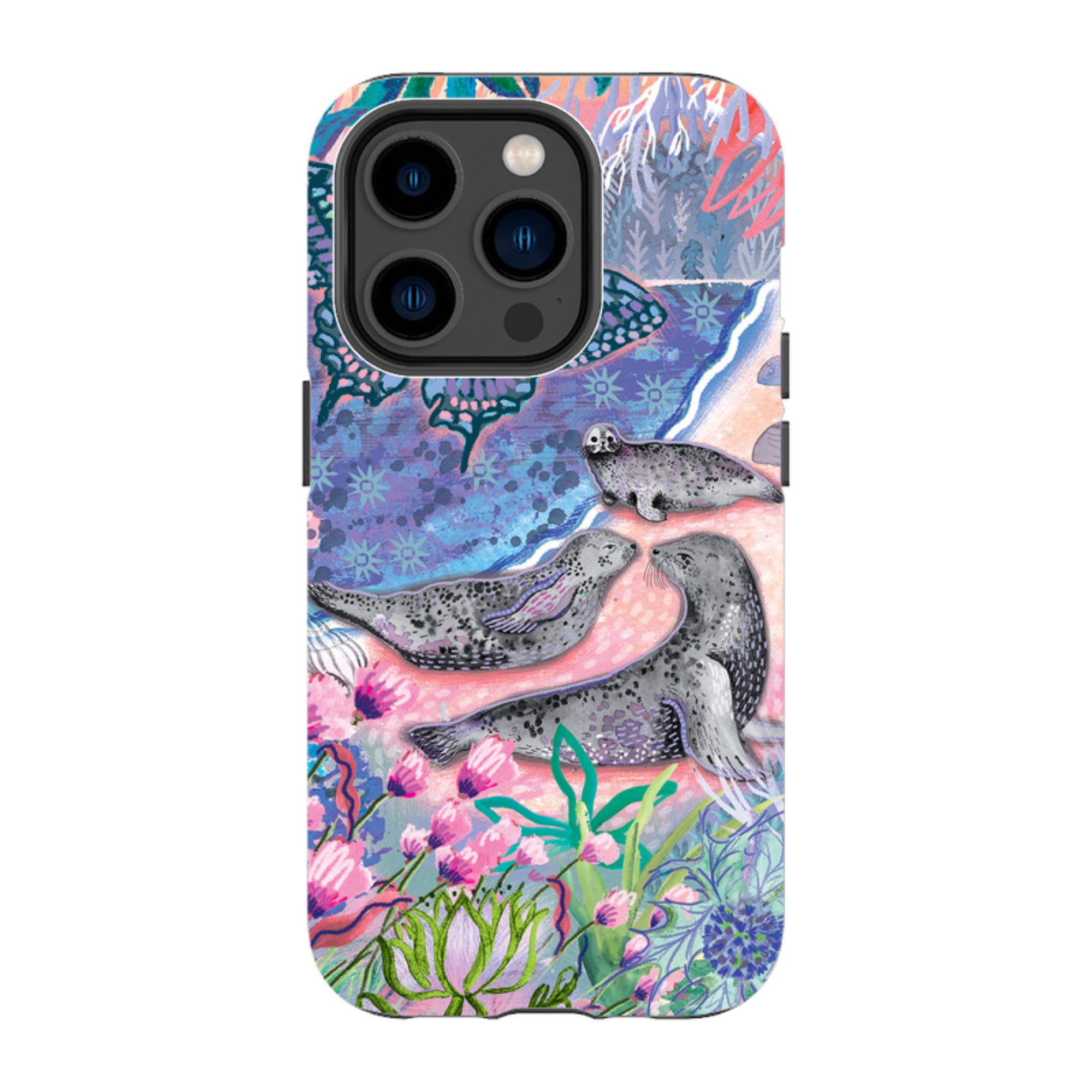 iPhone Case - Scenic Seals Of Norfolk By Emma Frances Grant