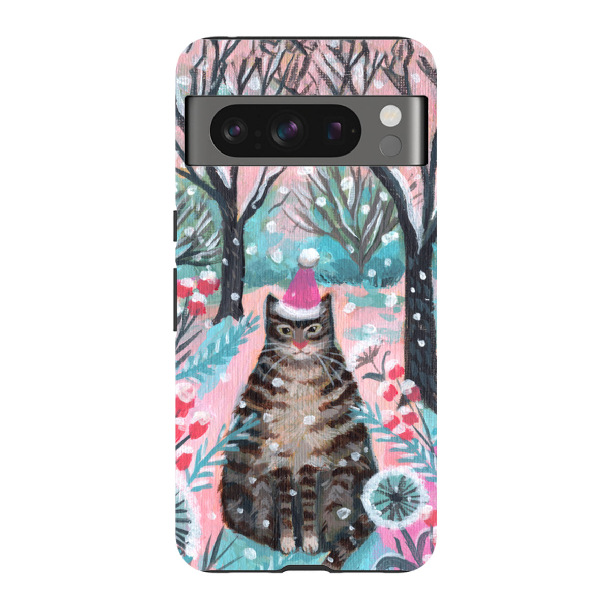 Google Tough Case - Snow Tabby By Mary Stubberfield