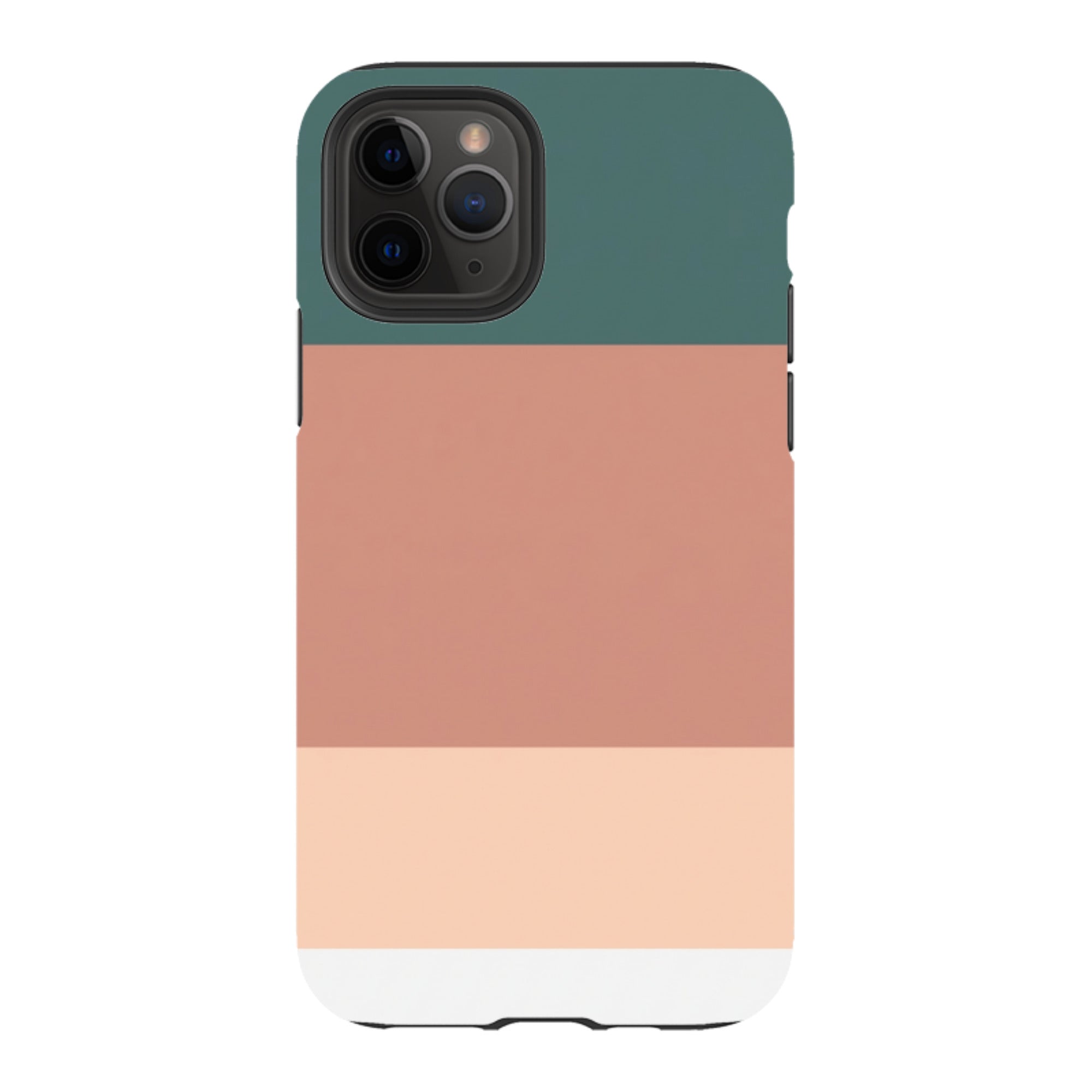 iPhone Tough Case - Muted Teal Gradient