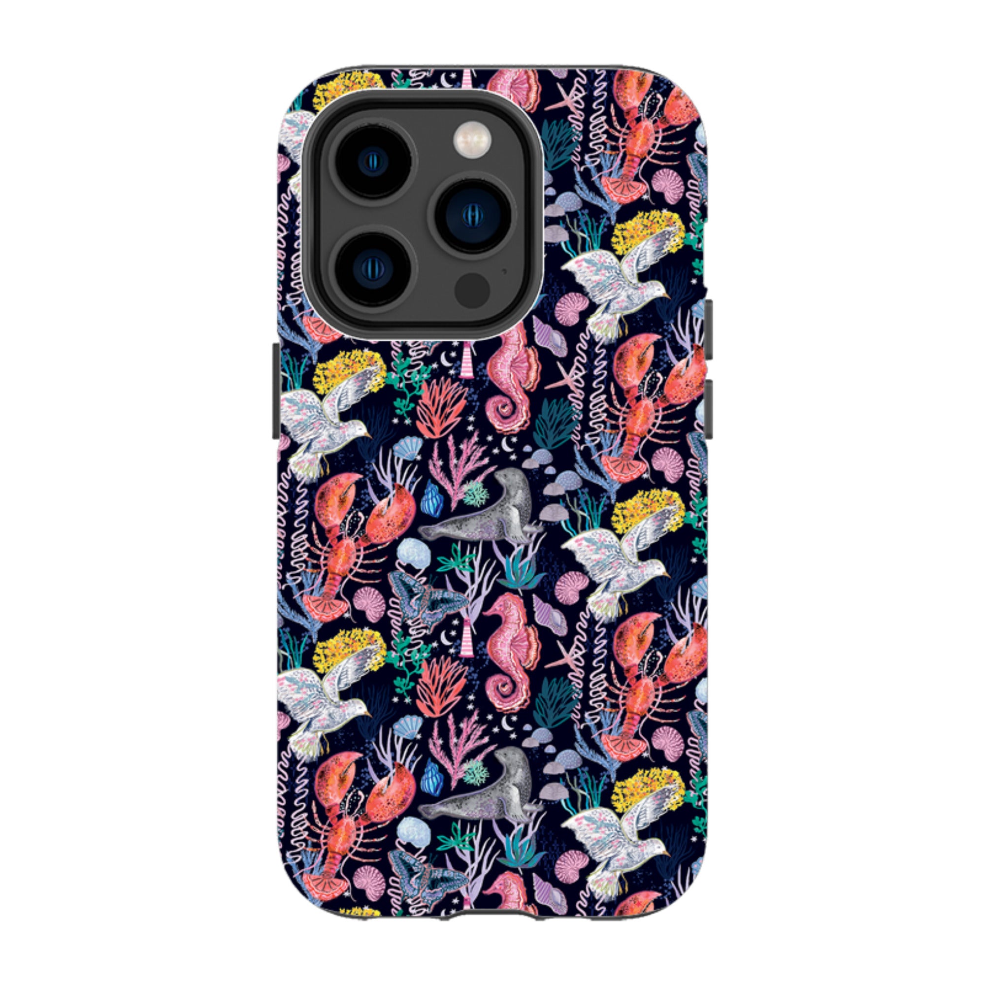 iPhone Case - Coastline Pattern-A By Emma Frances Grant