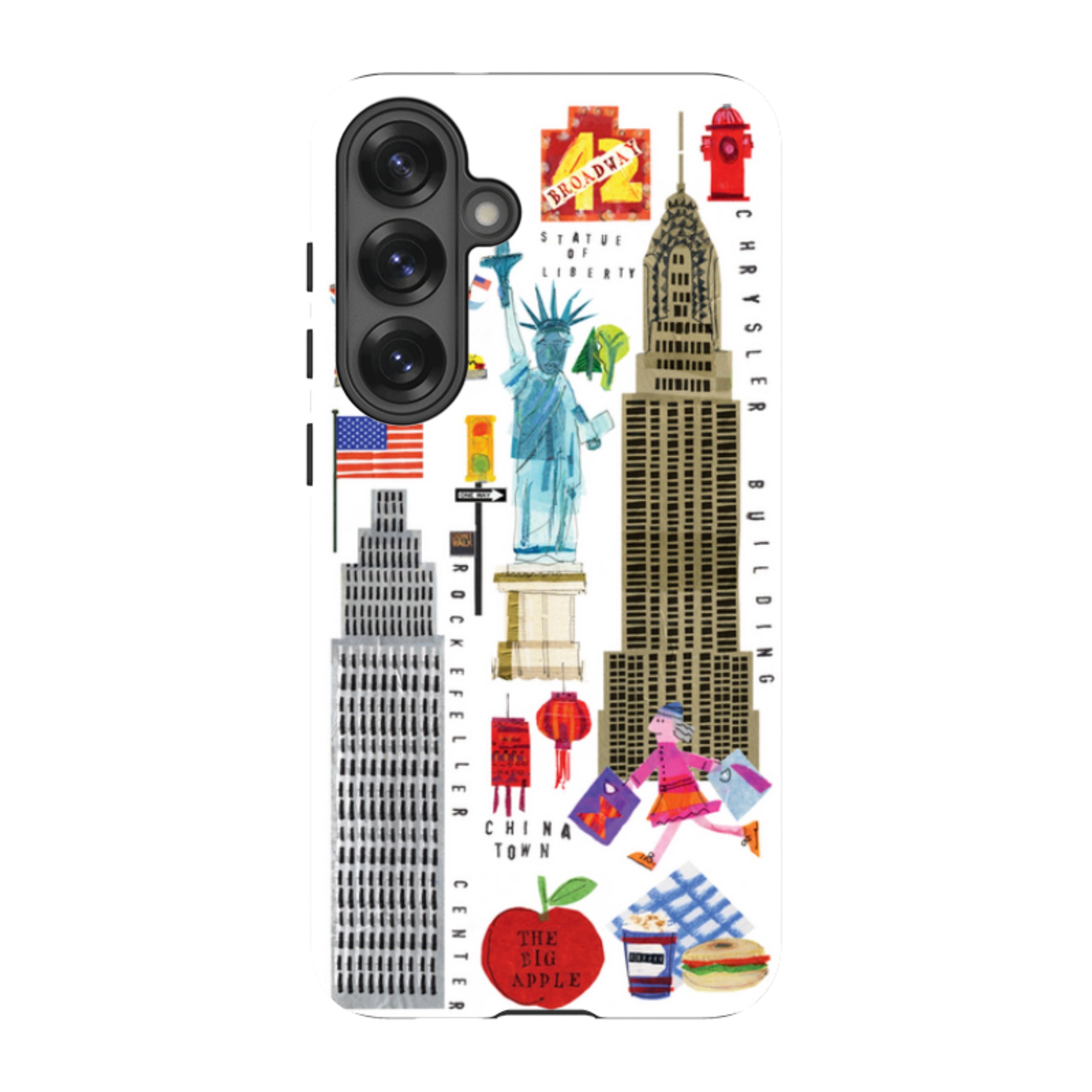 Samsung Tough Case - New York Icons By Tracey English