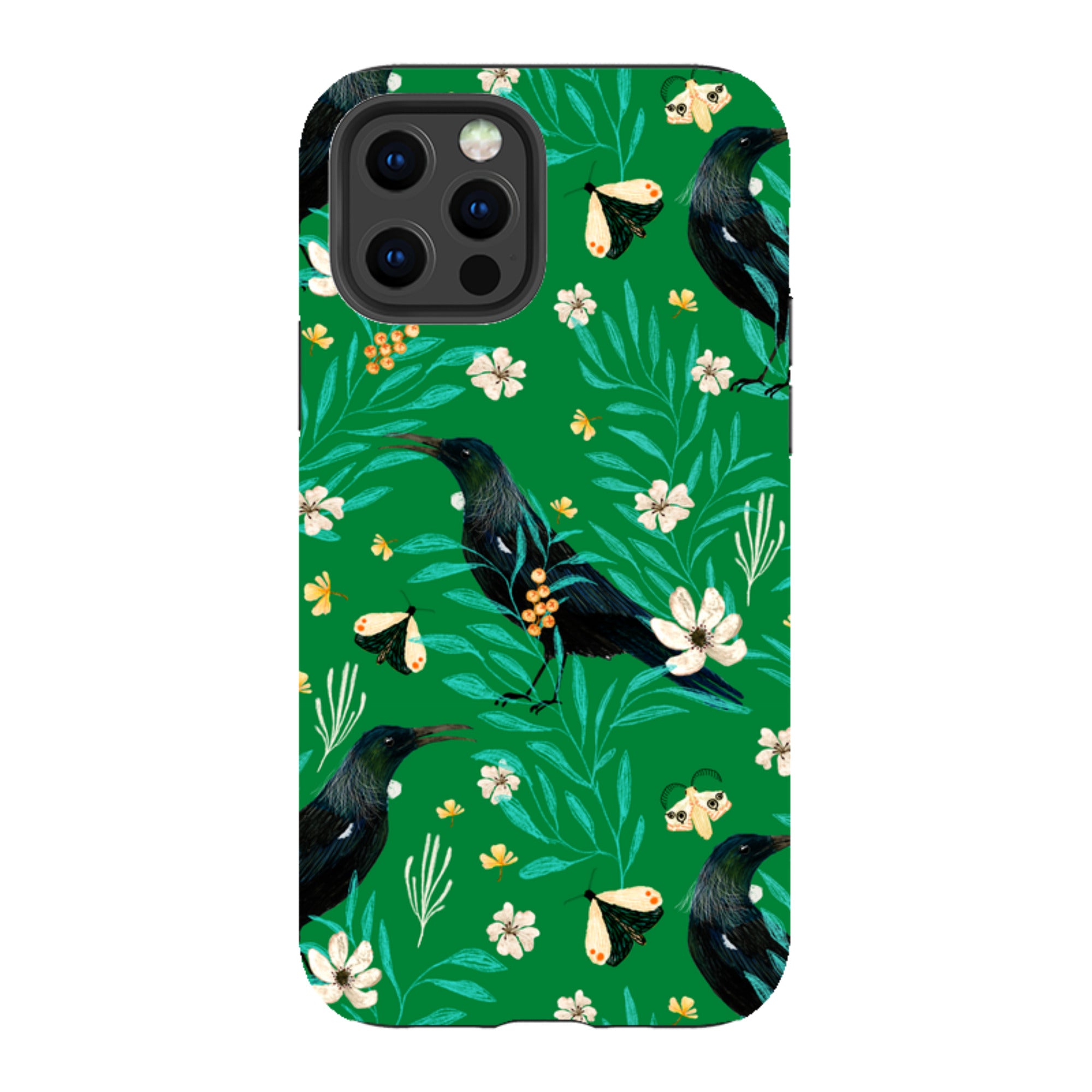 iPhone Tough Case - Tui Green By Katherine Quinn