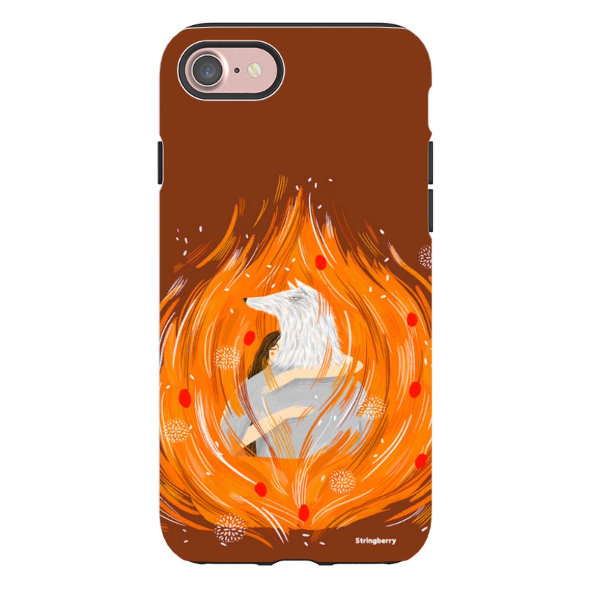 iPhone Tough Case - Fire Of Us By Madalina Andronic