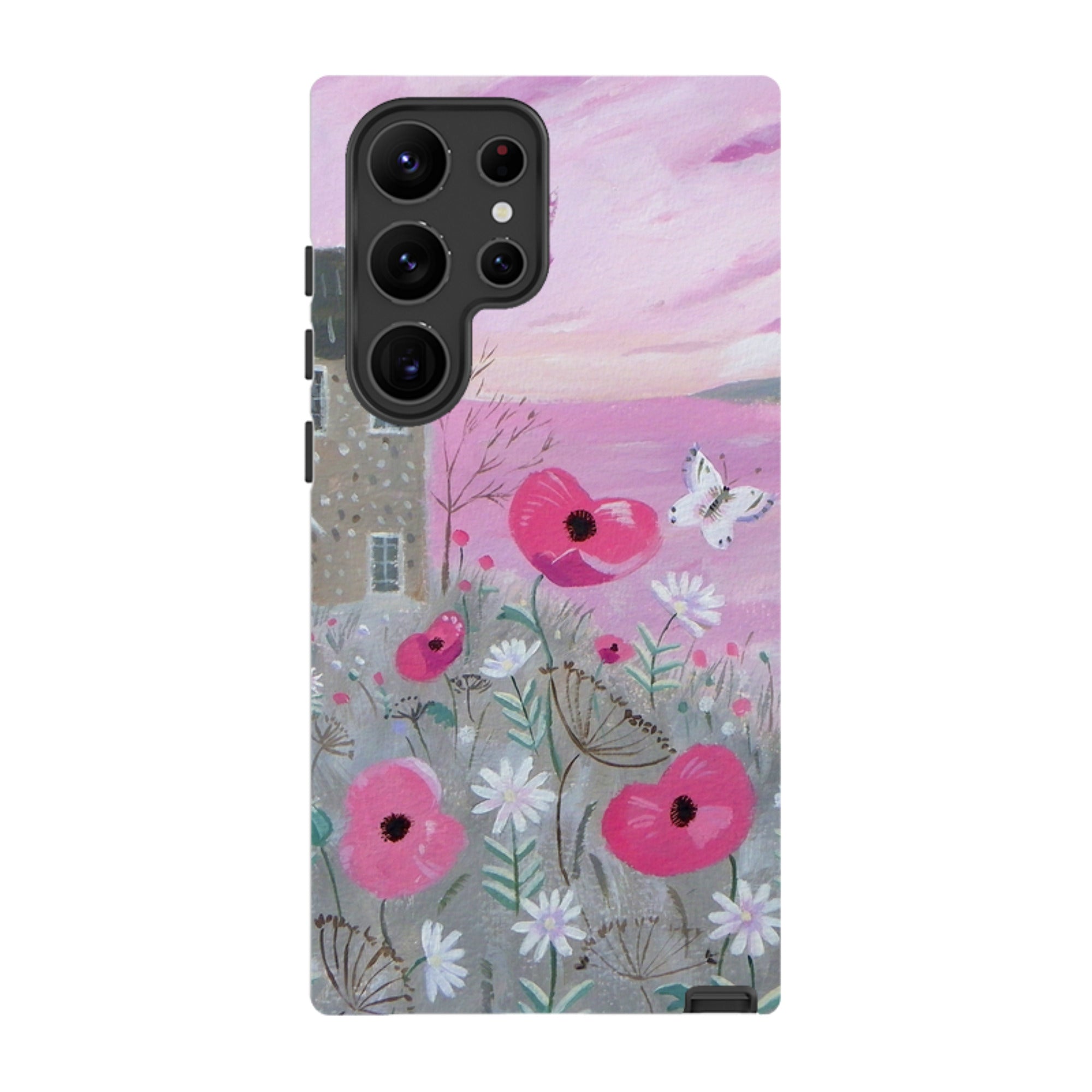 Samsung Tough Case - Seaside Flowers By Mary Stubberfield