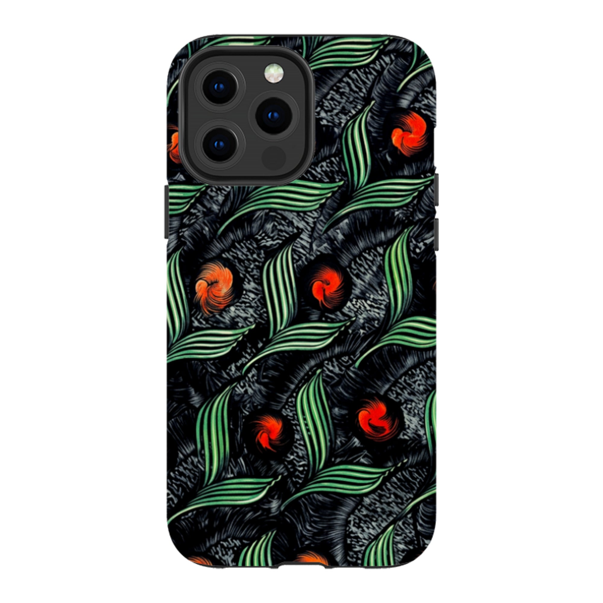 iPhone MagSafe Tough Case - Dark Botanical