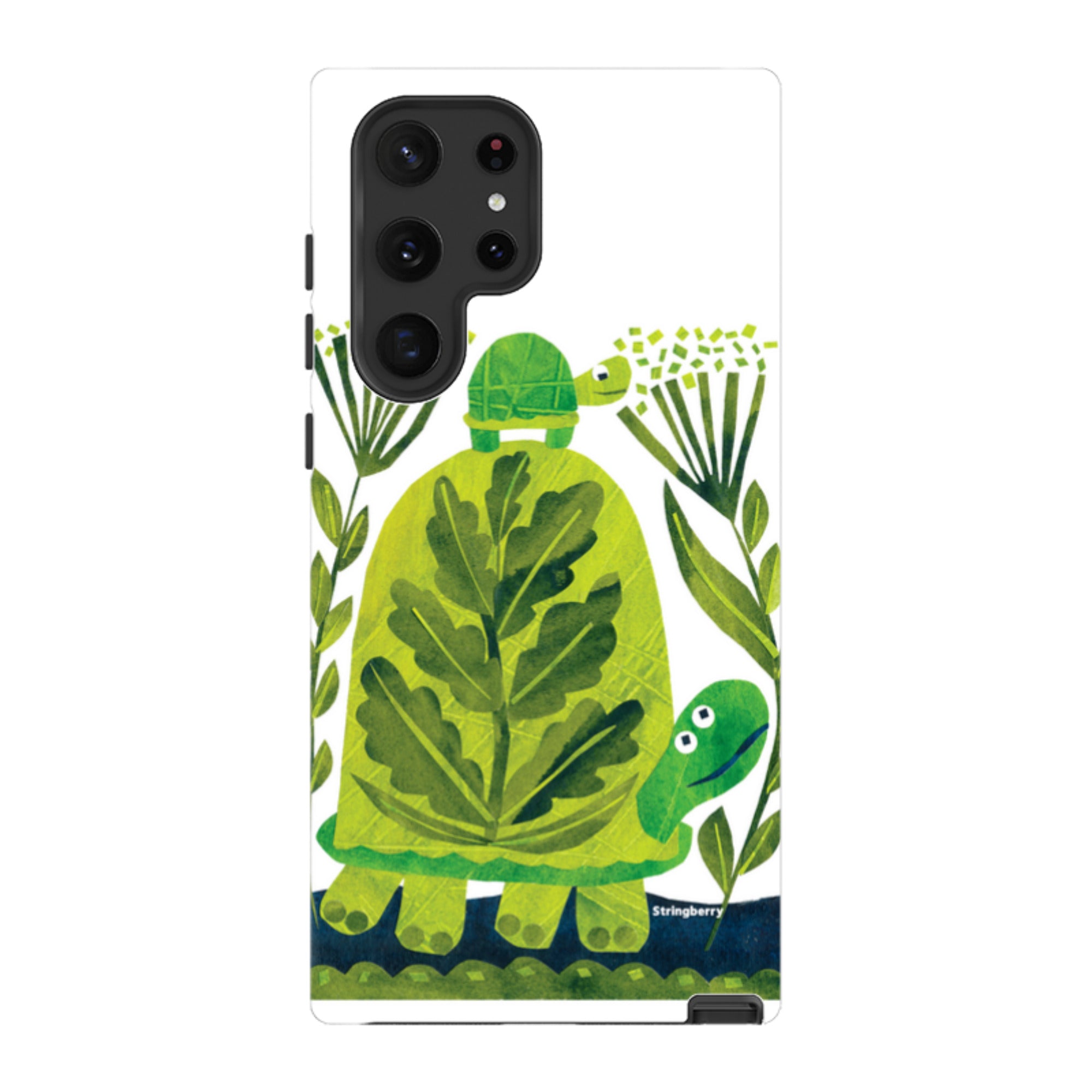 Samsung Tough Case - Folk Tortoise By Tracey English