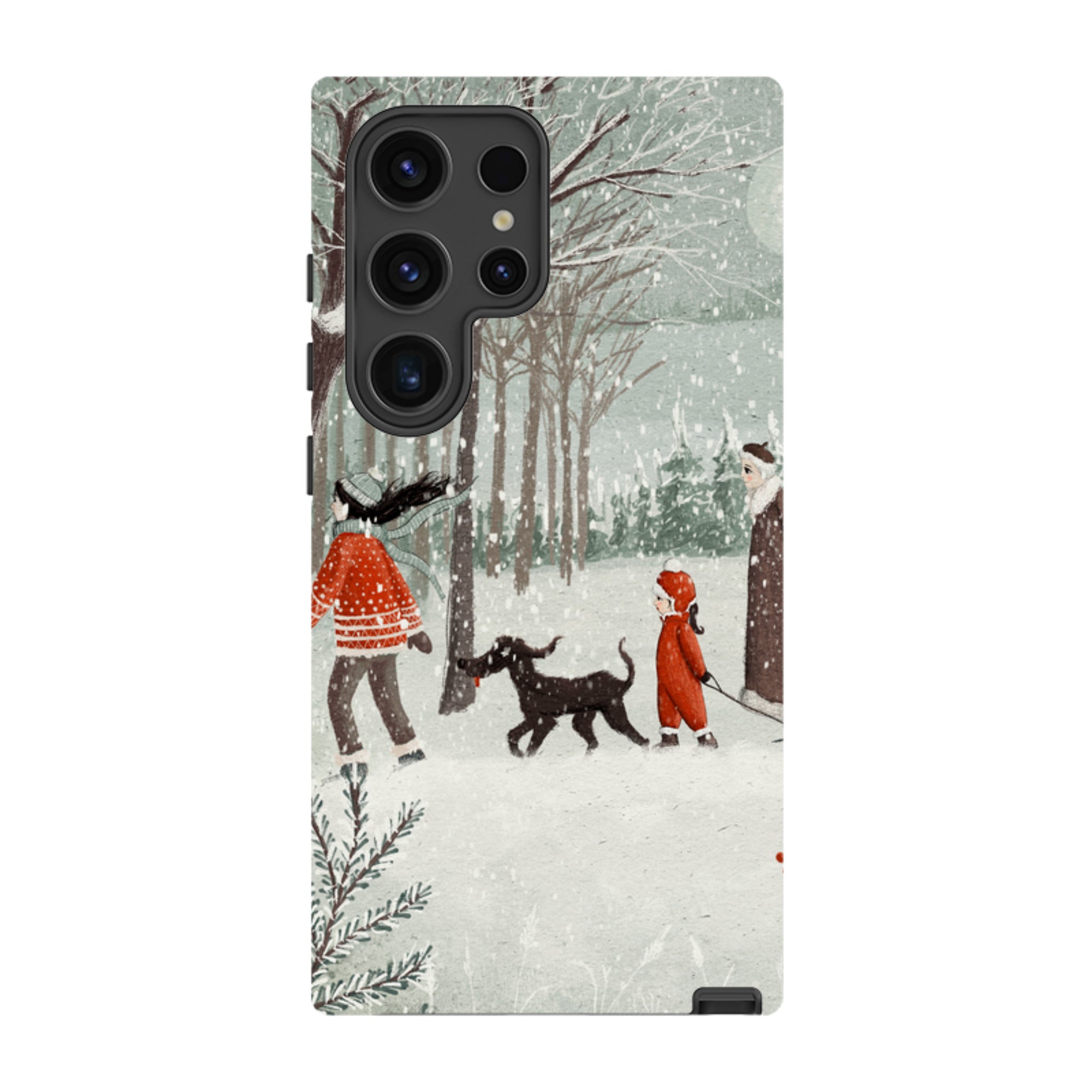 Samsung Tough Case - Winter Walk By Maja Lindberg